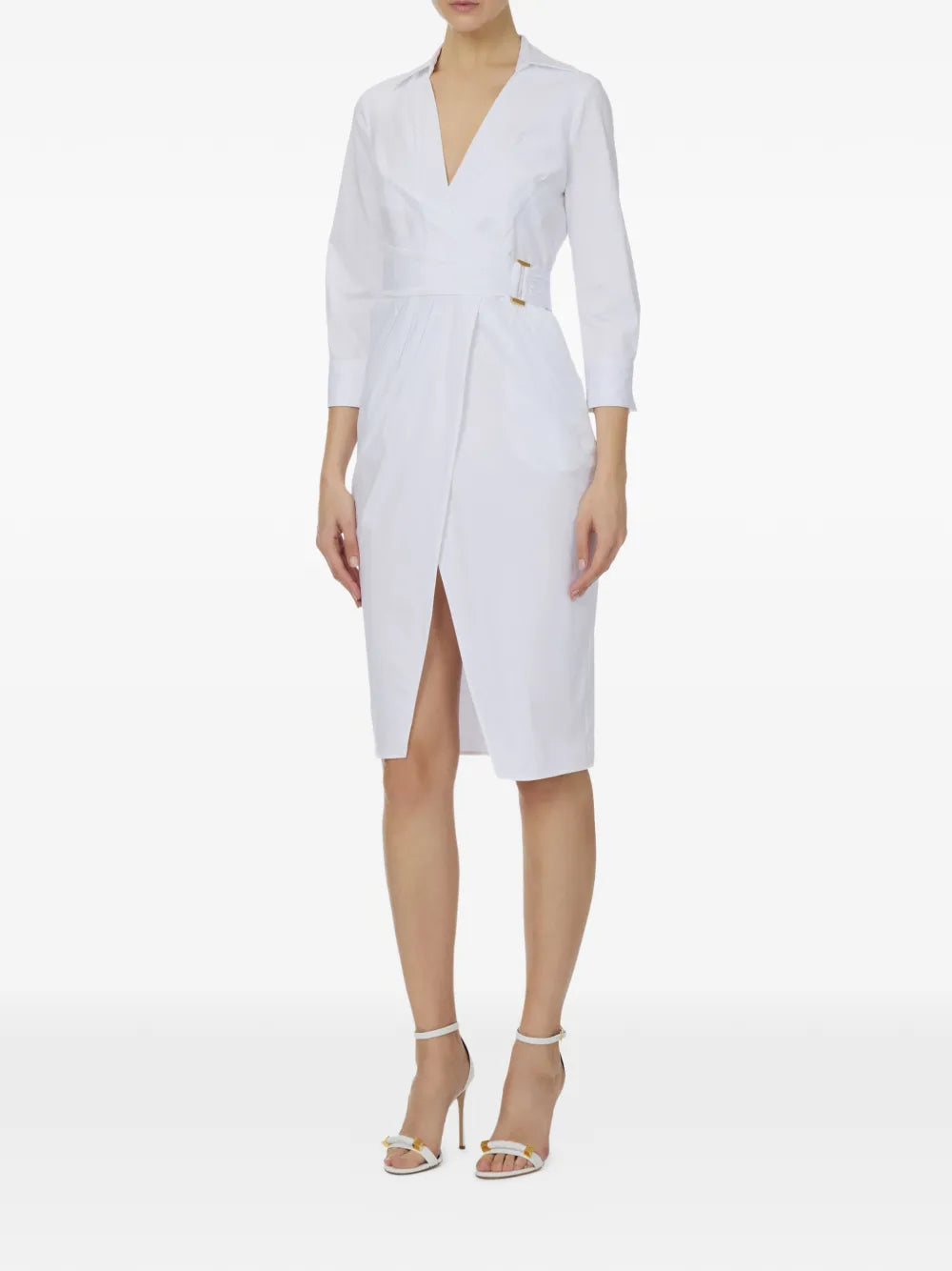Gewickeltes Midikleid