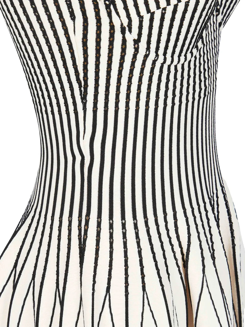 Striped midi dress