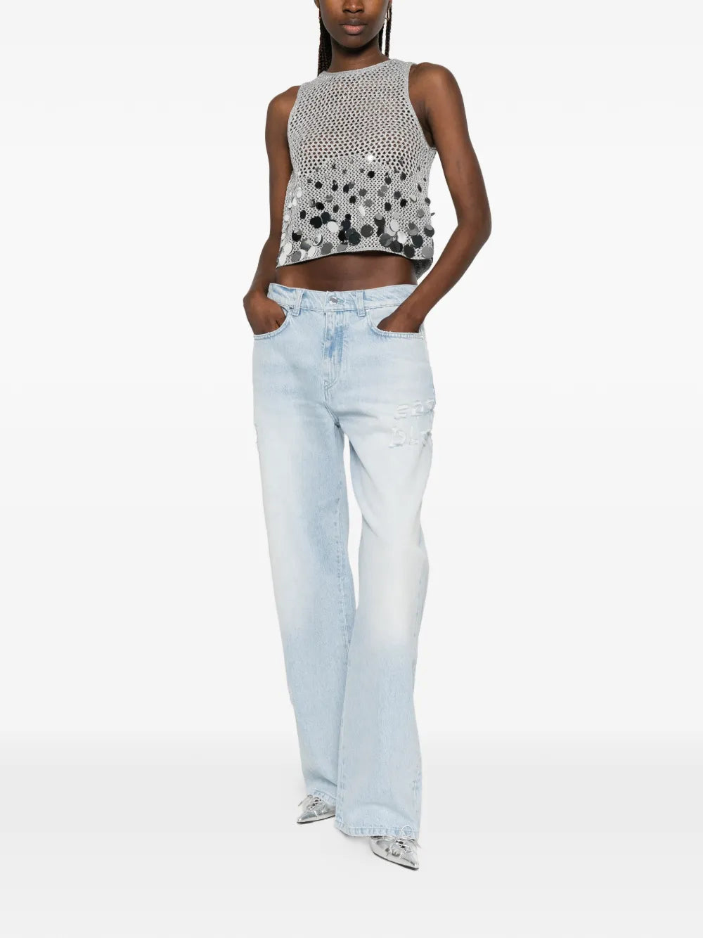 Sequin top