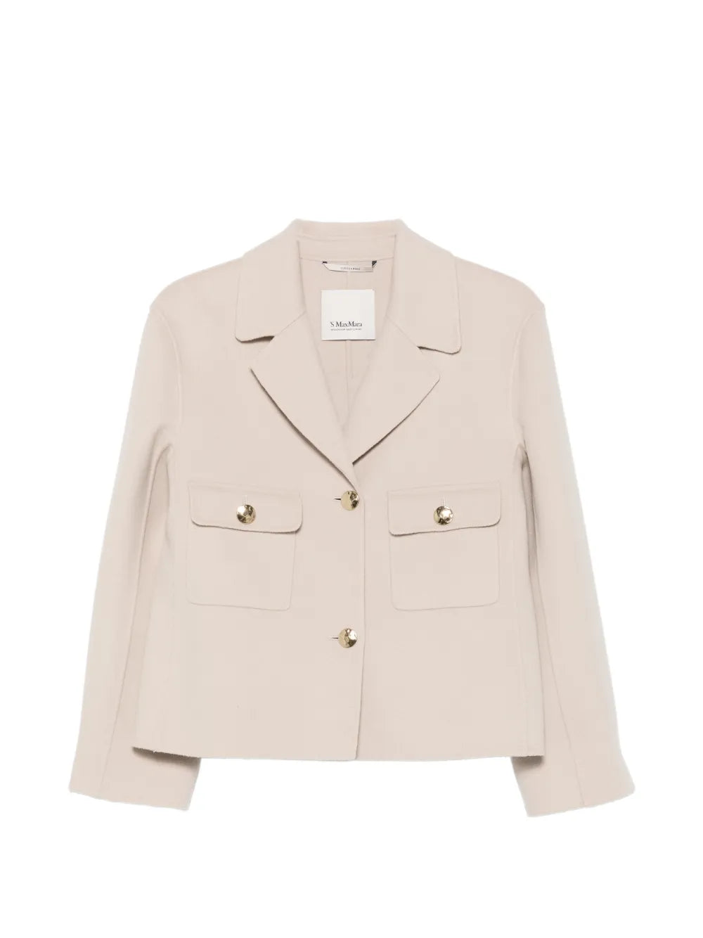 Jacke mit Brusttasche und Knopfverschluss
