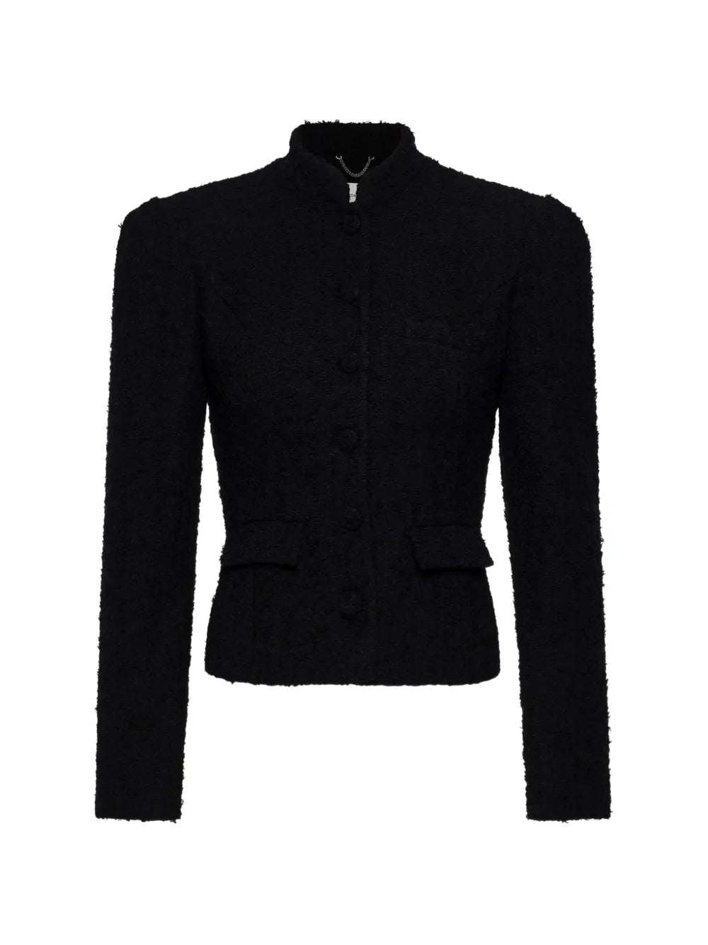 Einreihiger Bouclé-Blazer
