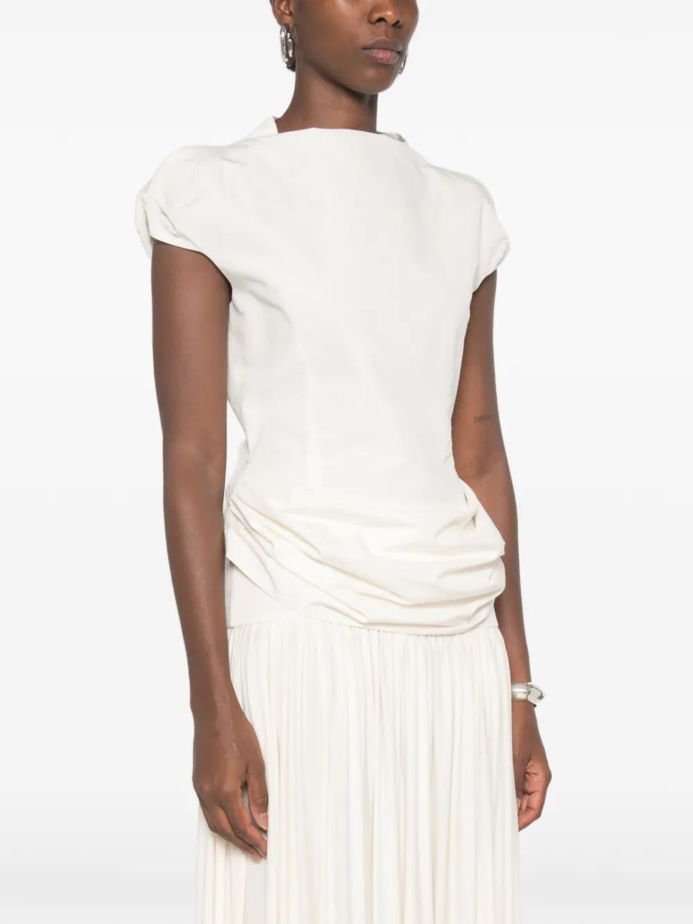 Drapierte Bluse