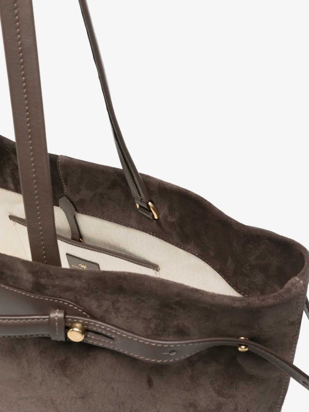 Ellis Tote Bag mit Wildlederbesatz
