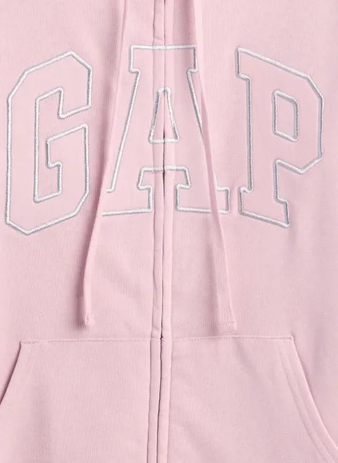 Damen Cozy Zip Hoodie mit Logo