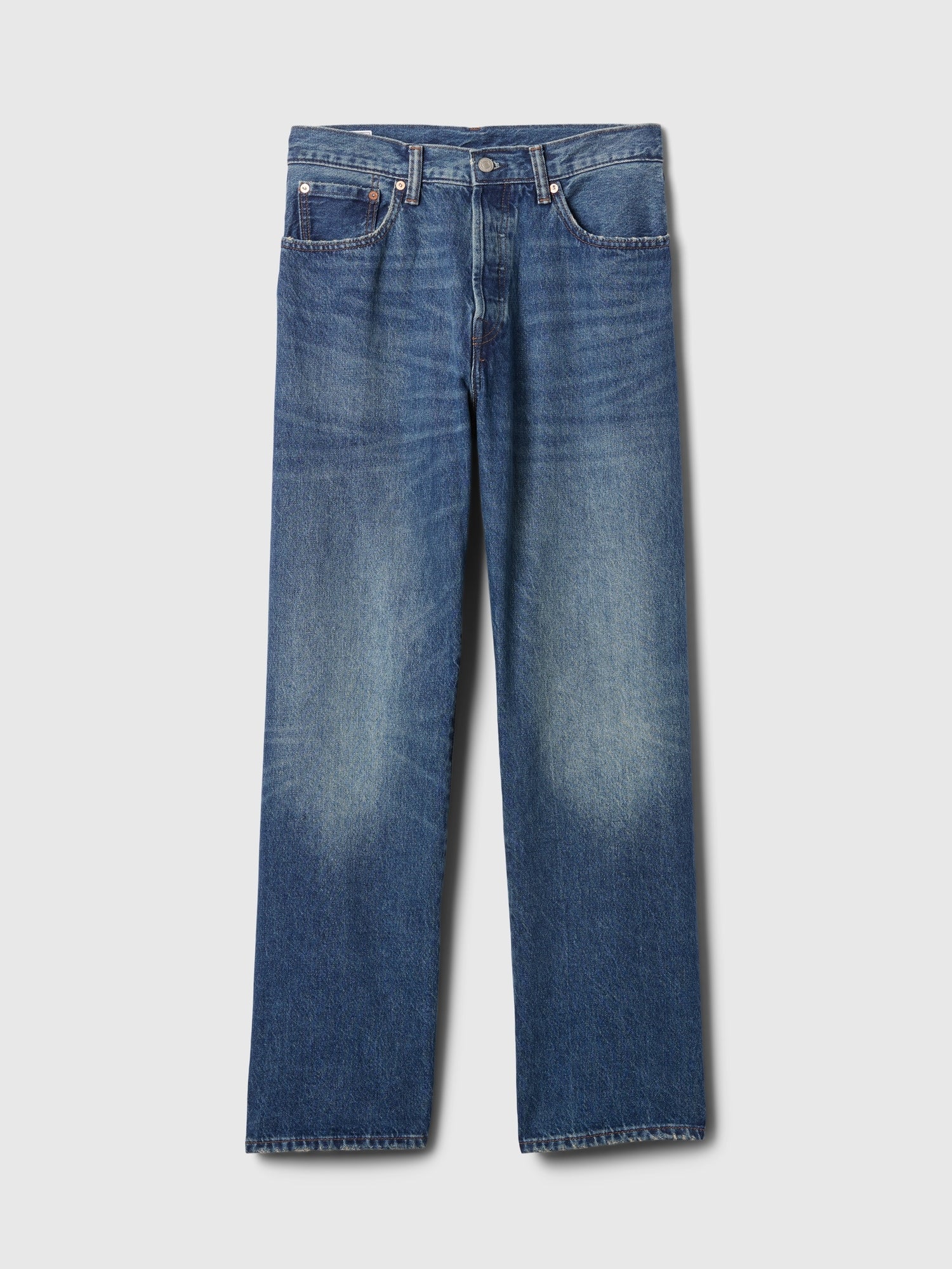 Džíny unisex volné 90. léta organické