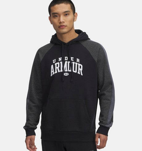 Rival fleecová mikina s farebnými blokmi