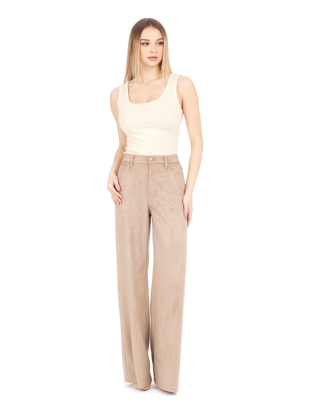 Trojúhelník Bling žebrované tílko