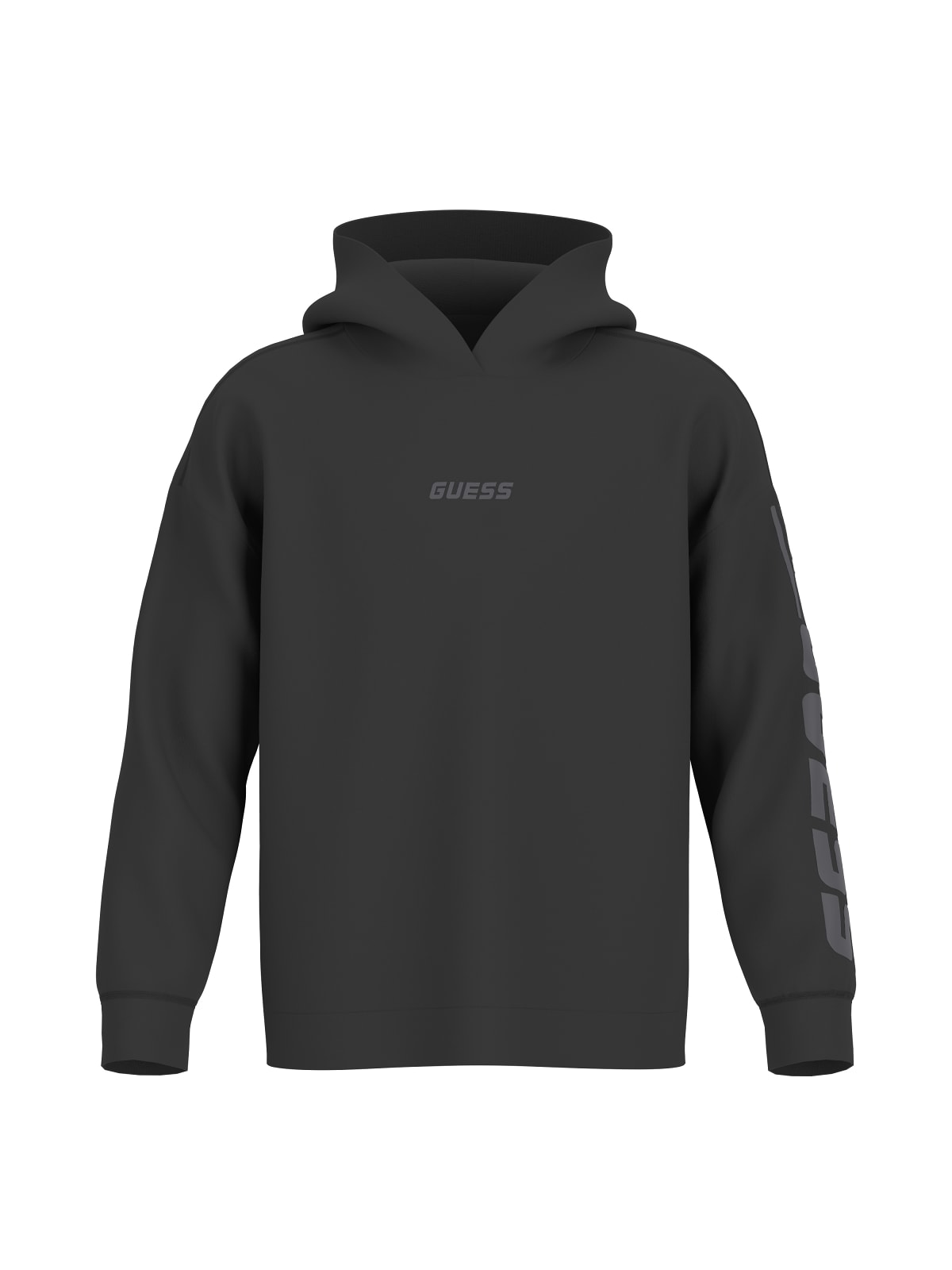 Dalim přes mikinu s kapucí