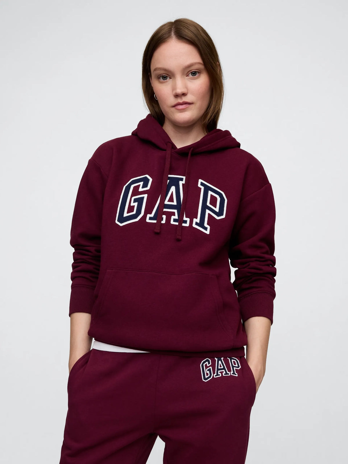 Damen Hoodie mit Logo
