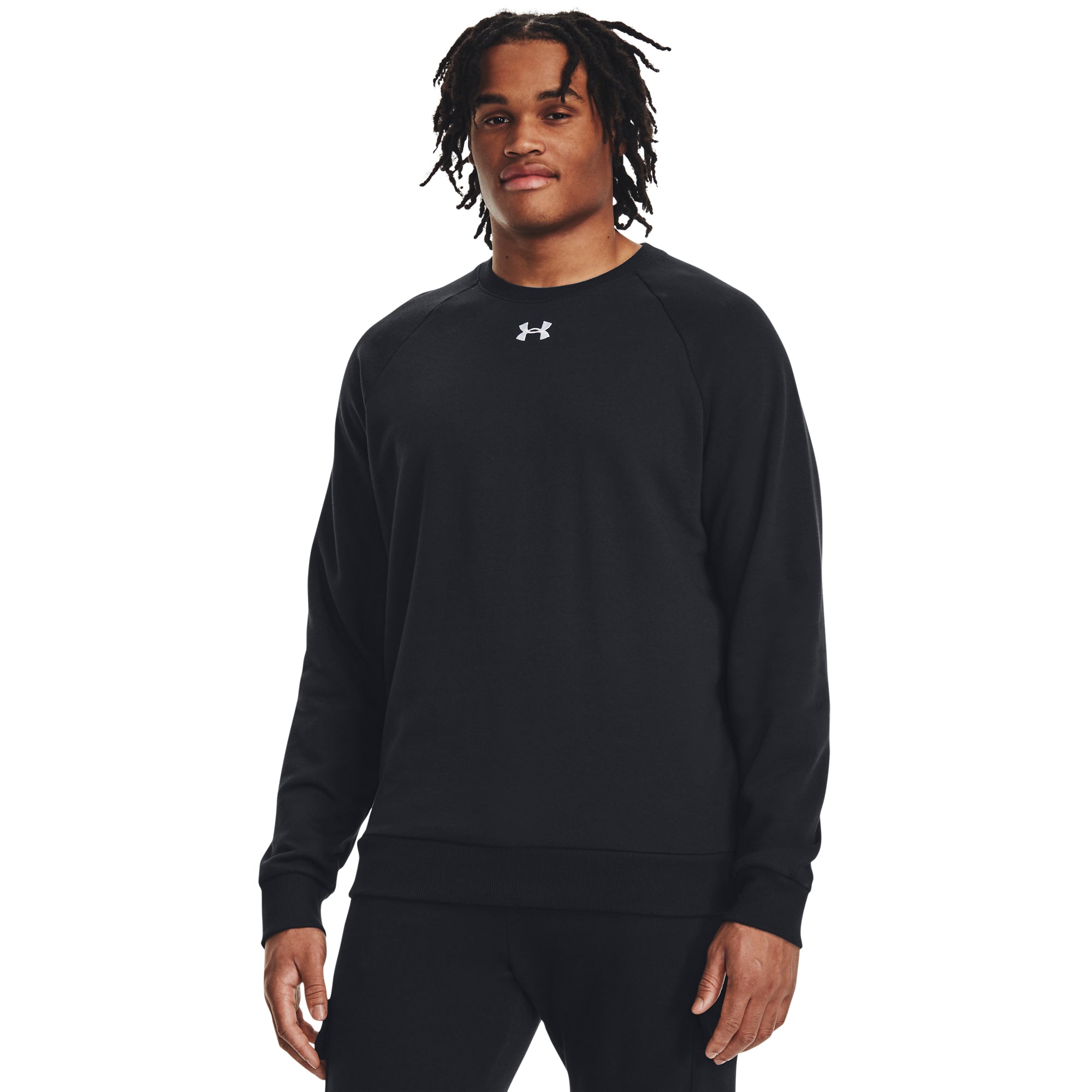 UA Rival Fleece svetr s kulatým výstřihem
