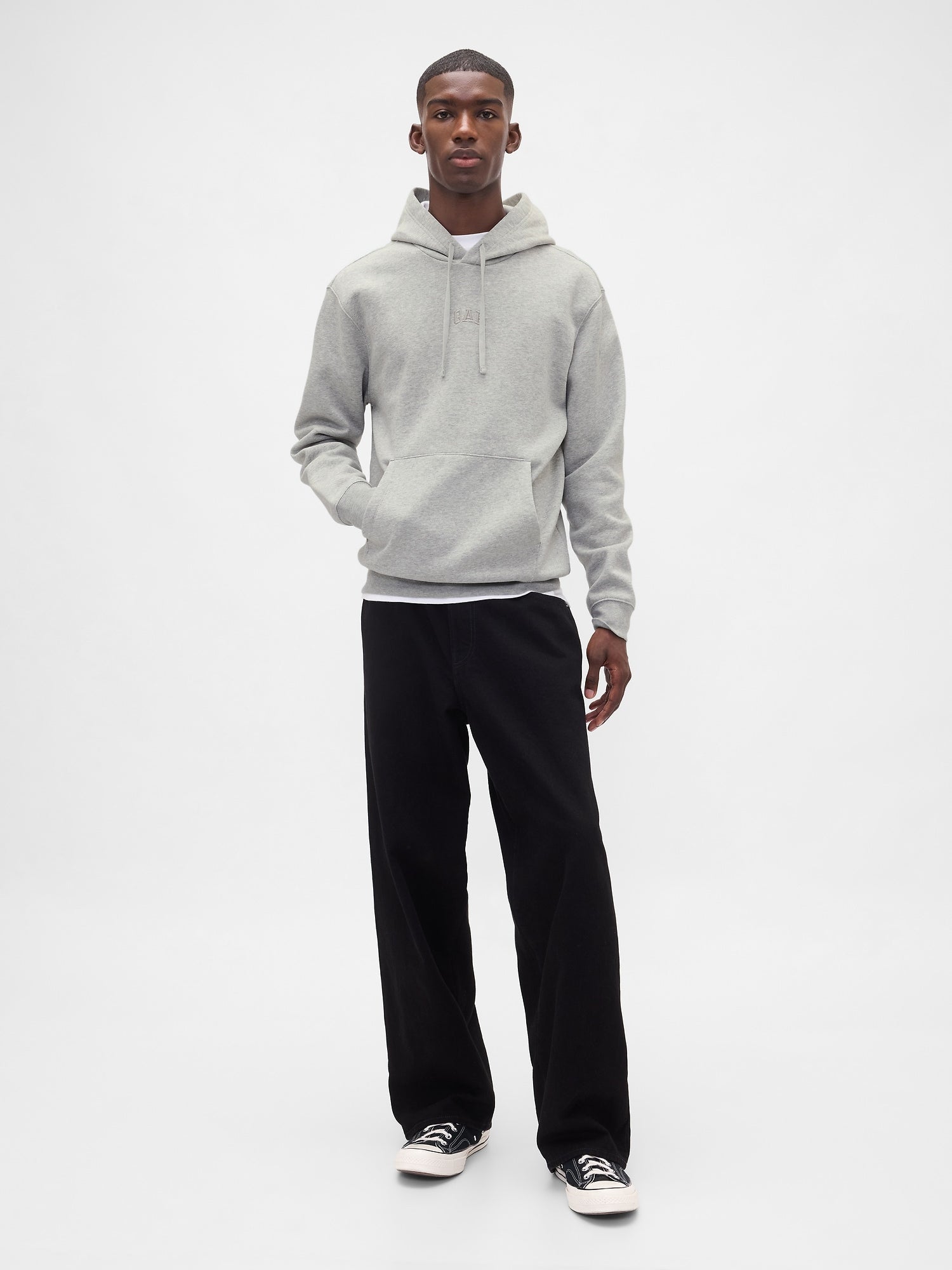 Pánská mikina s kapucí s logem