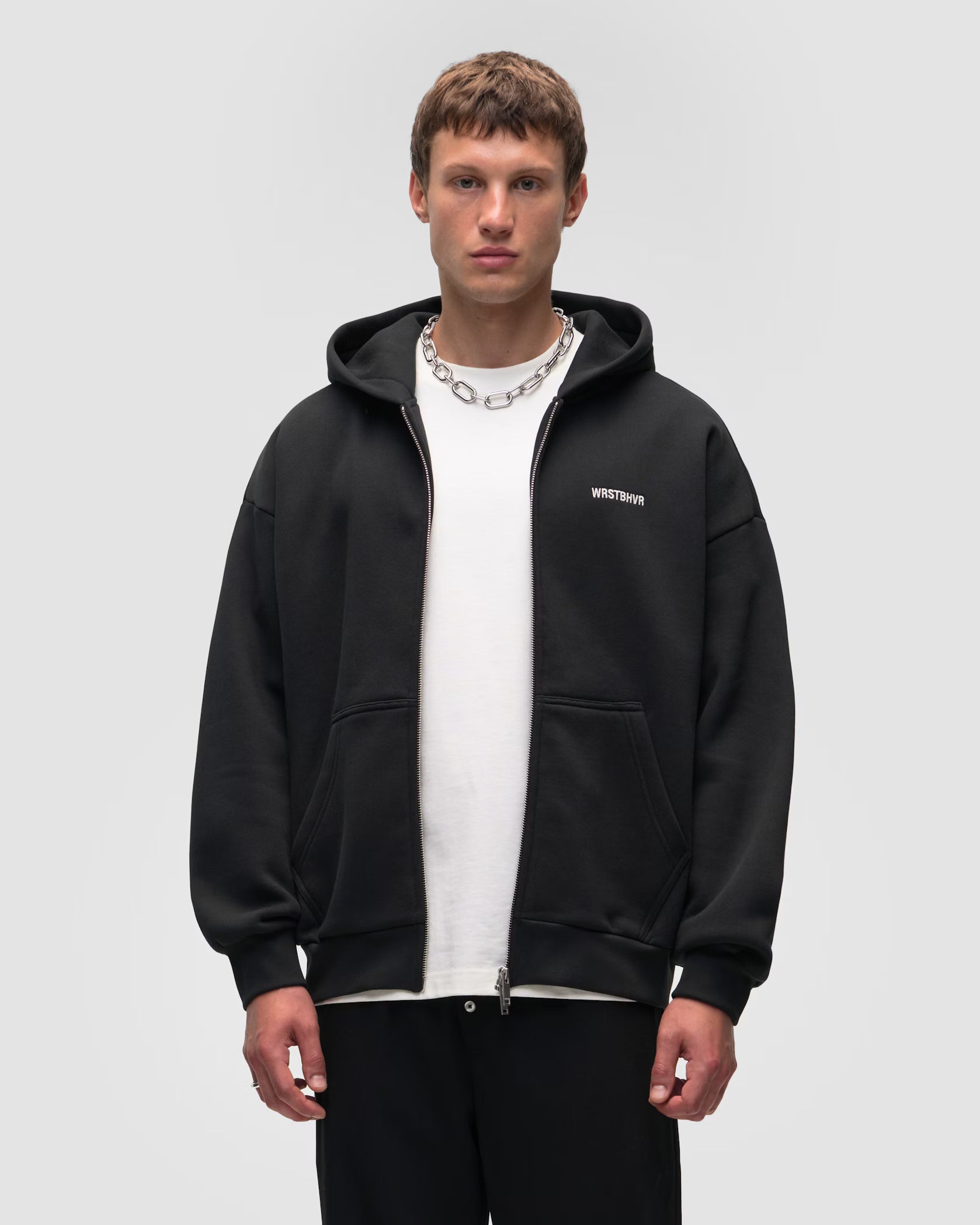 DIAGO V2 mikina s kapucí na zip