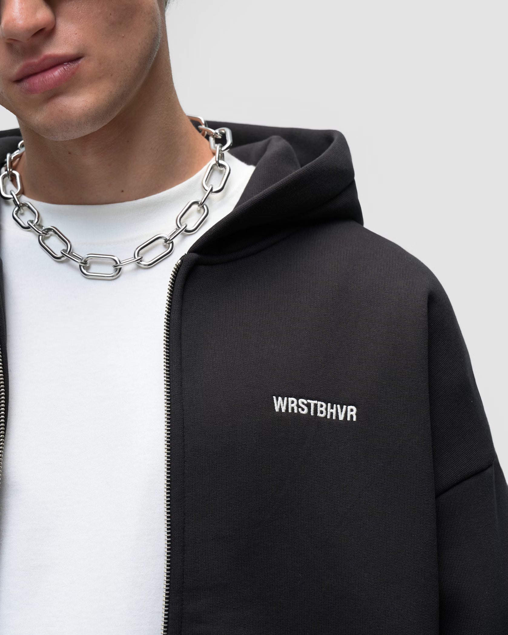 DIAGO V2 mikina s kapucí na zip