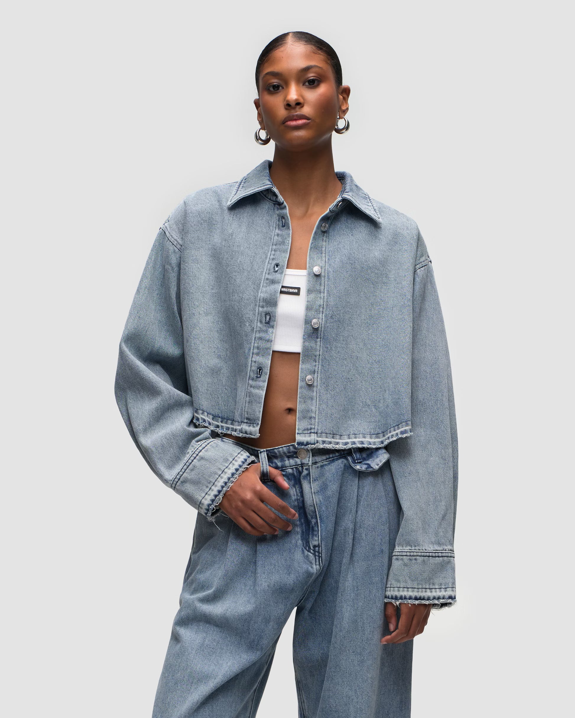 JELLA denimová halenka