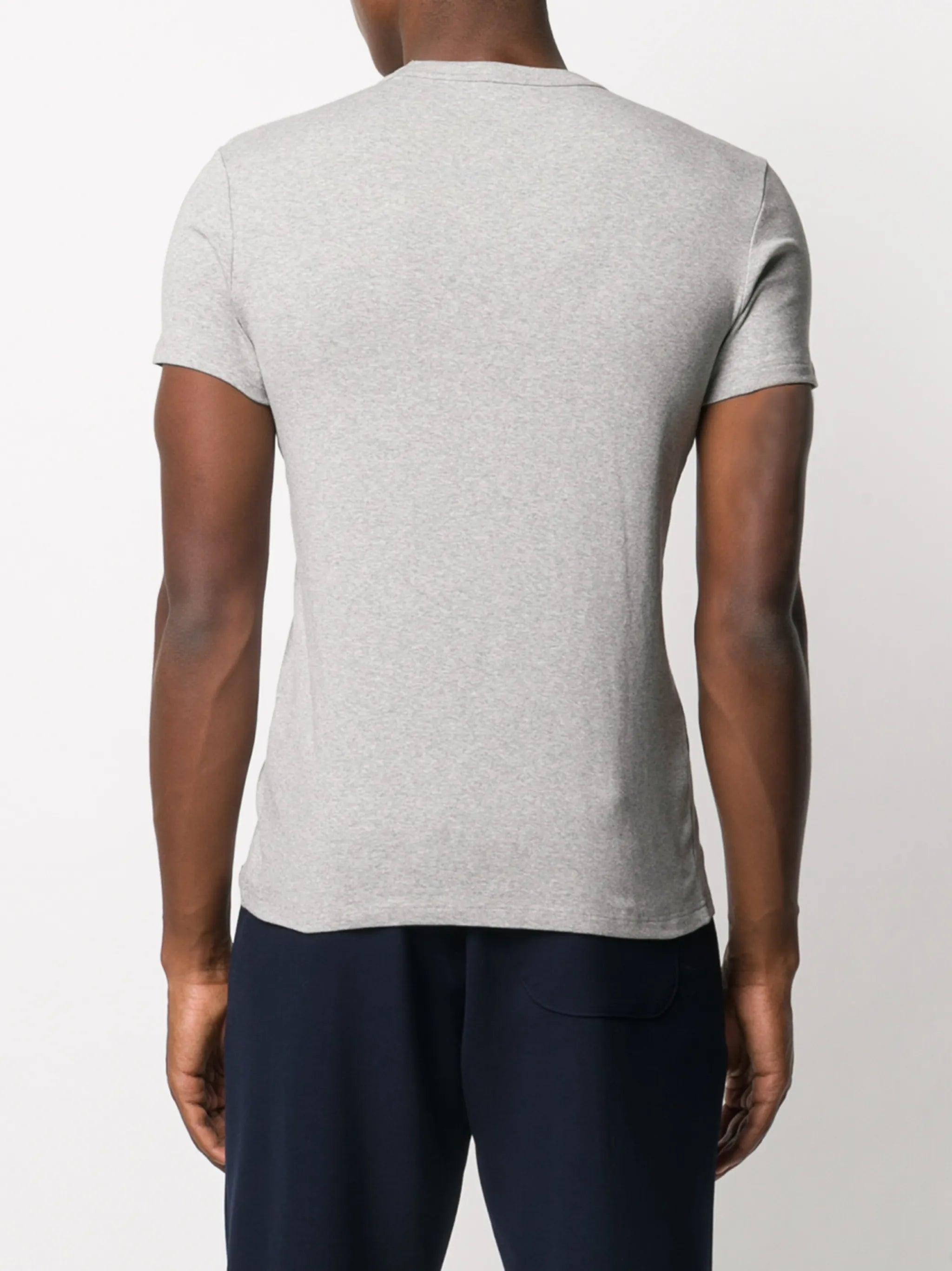 T-shirt with round neckline