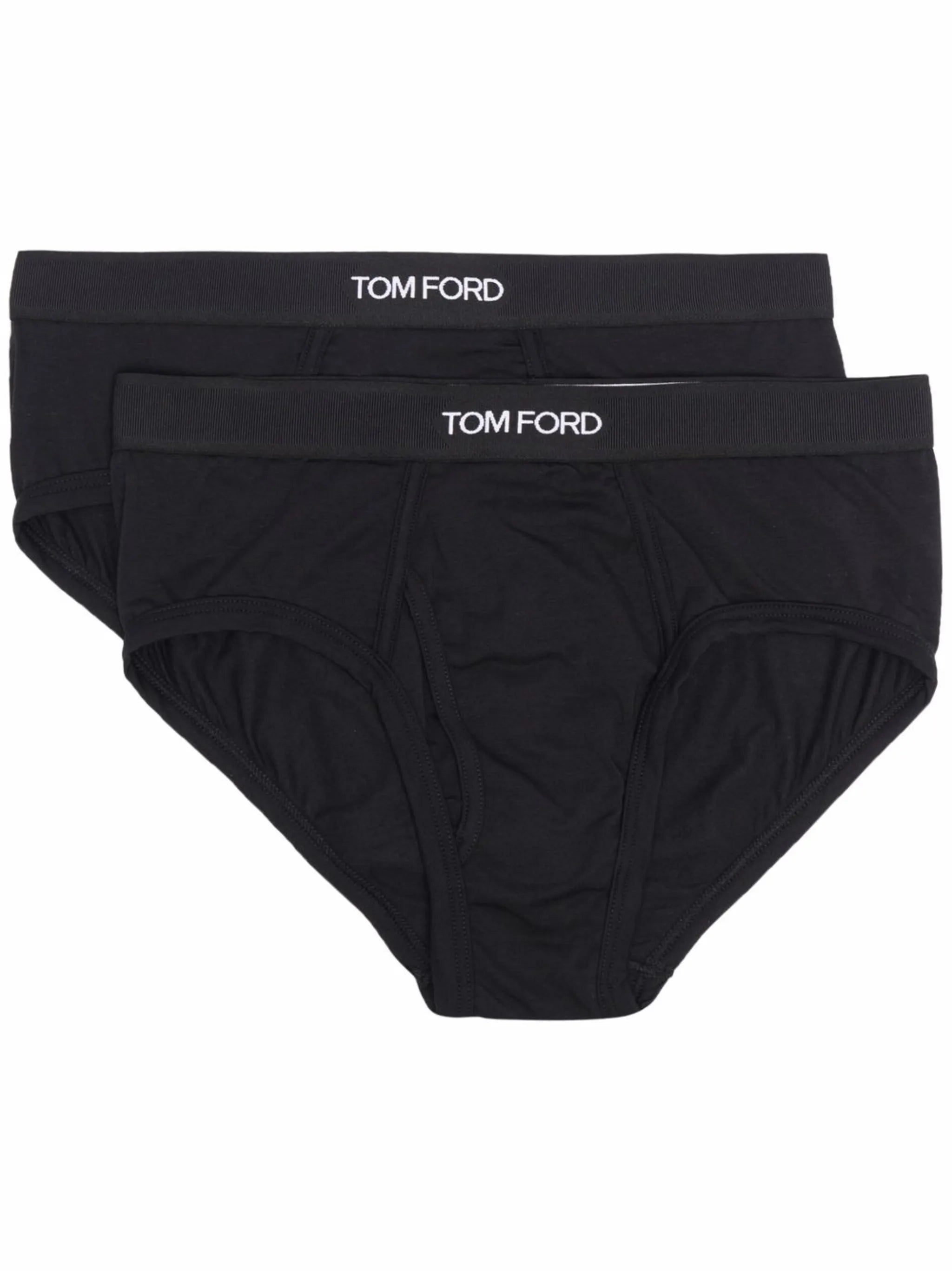 2-piece set of briefs with logo waistband