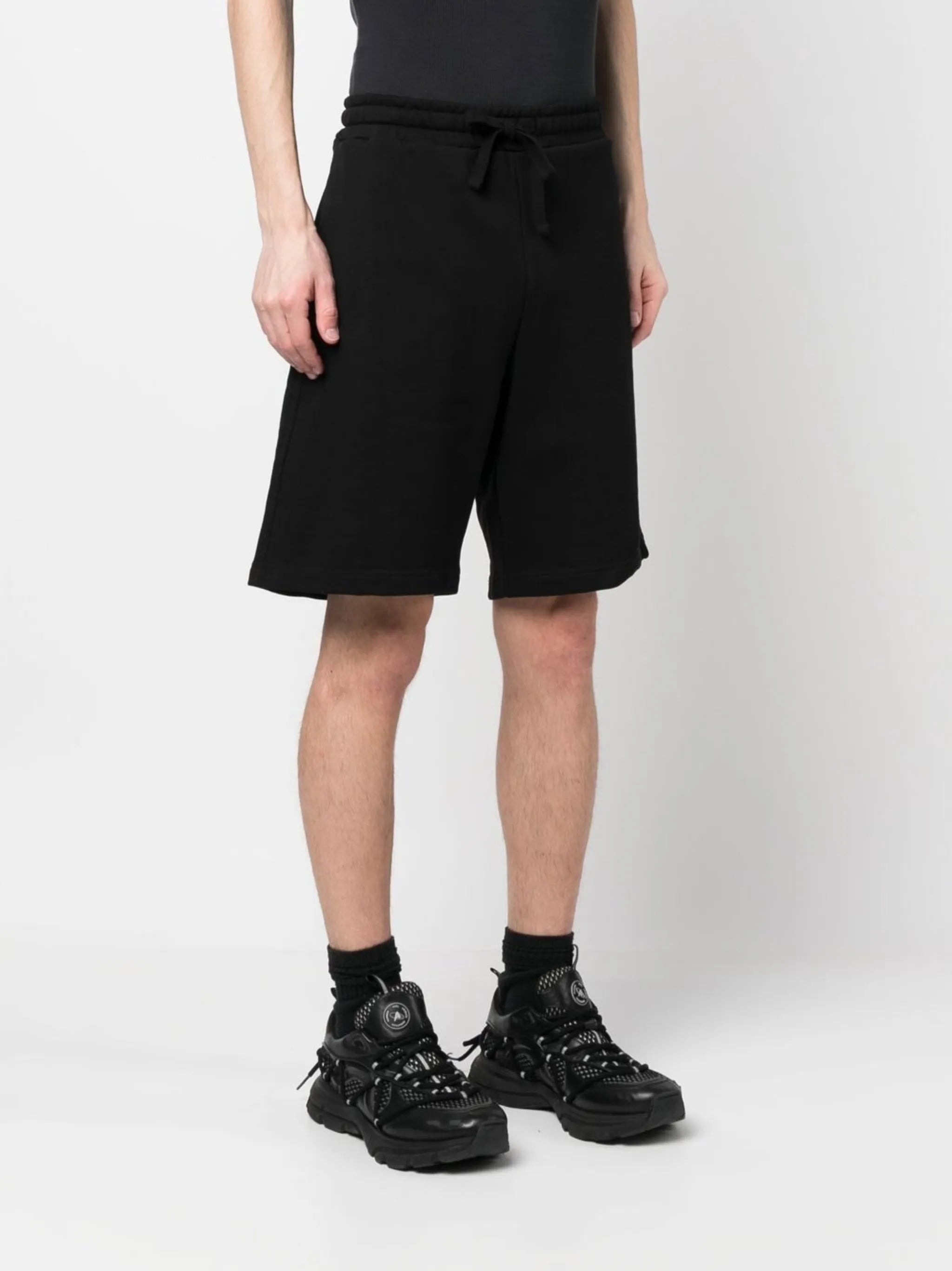 P-Crown-Div Joggingshorts s logom vyšitým