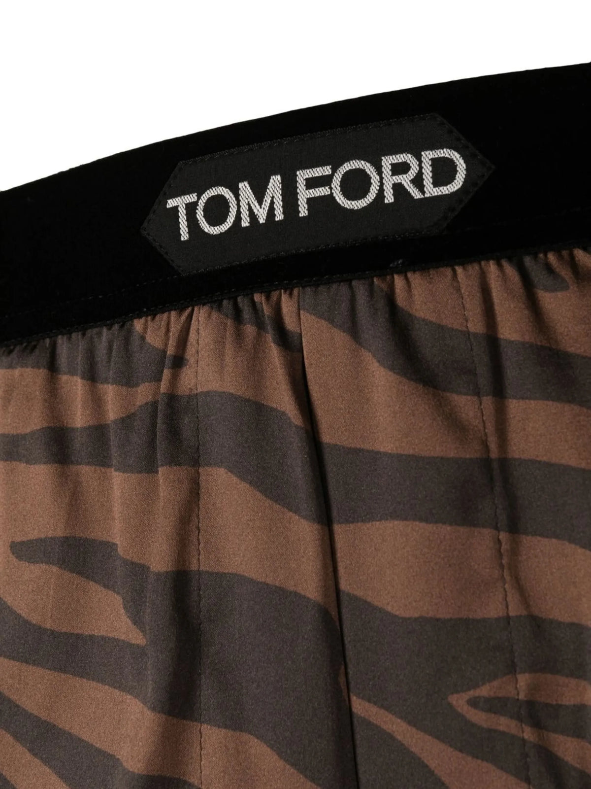Silk boxershorts with print