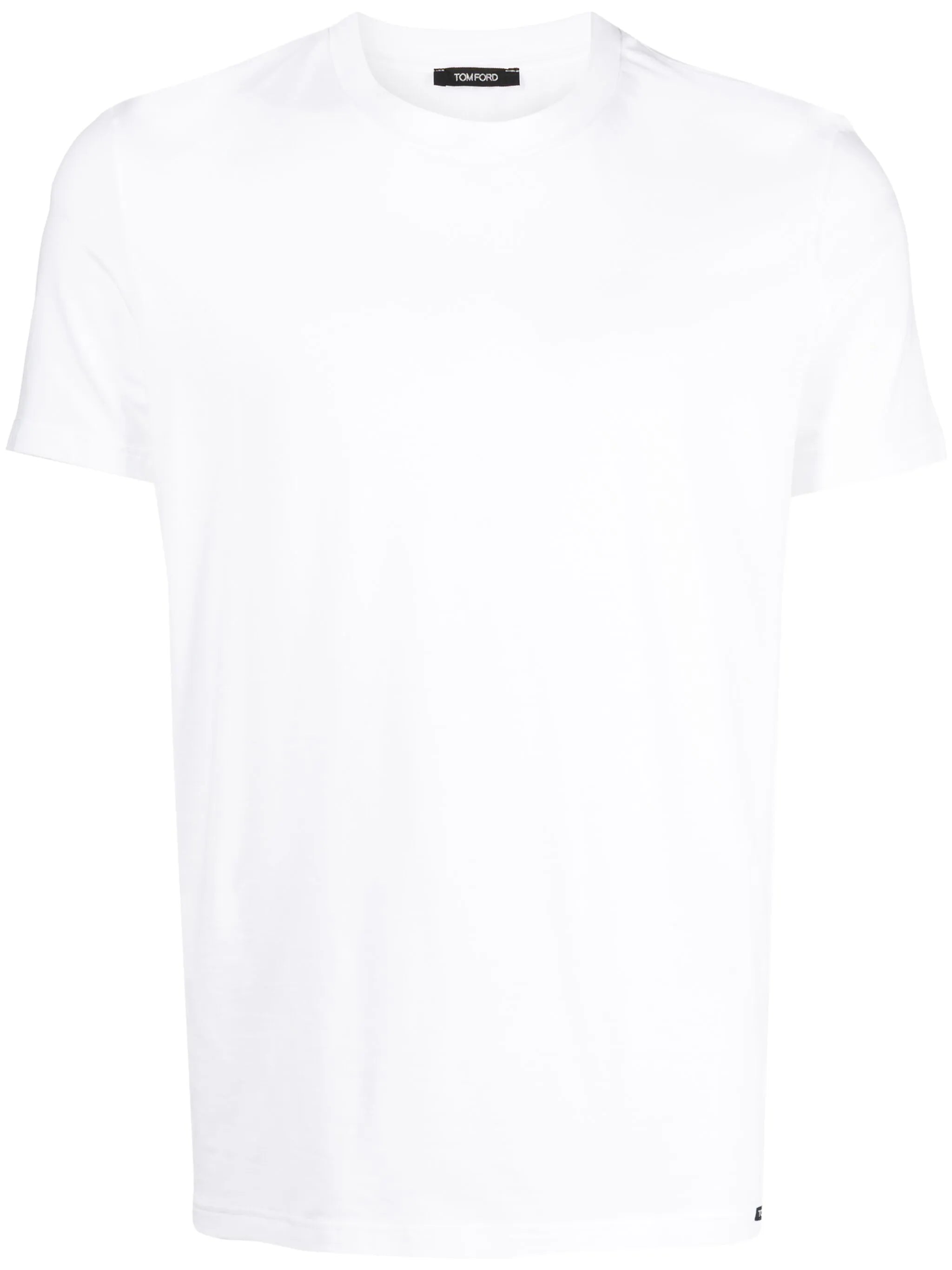 T-shirt with round neckline