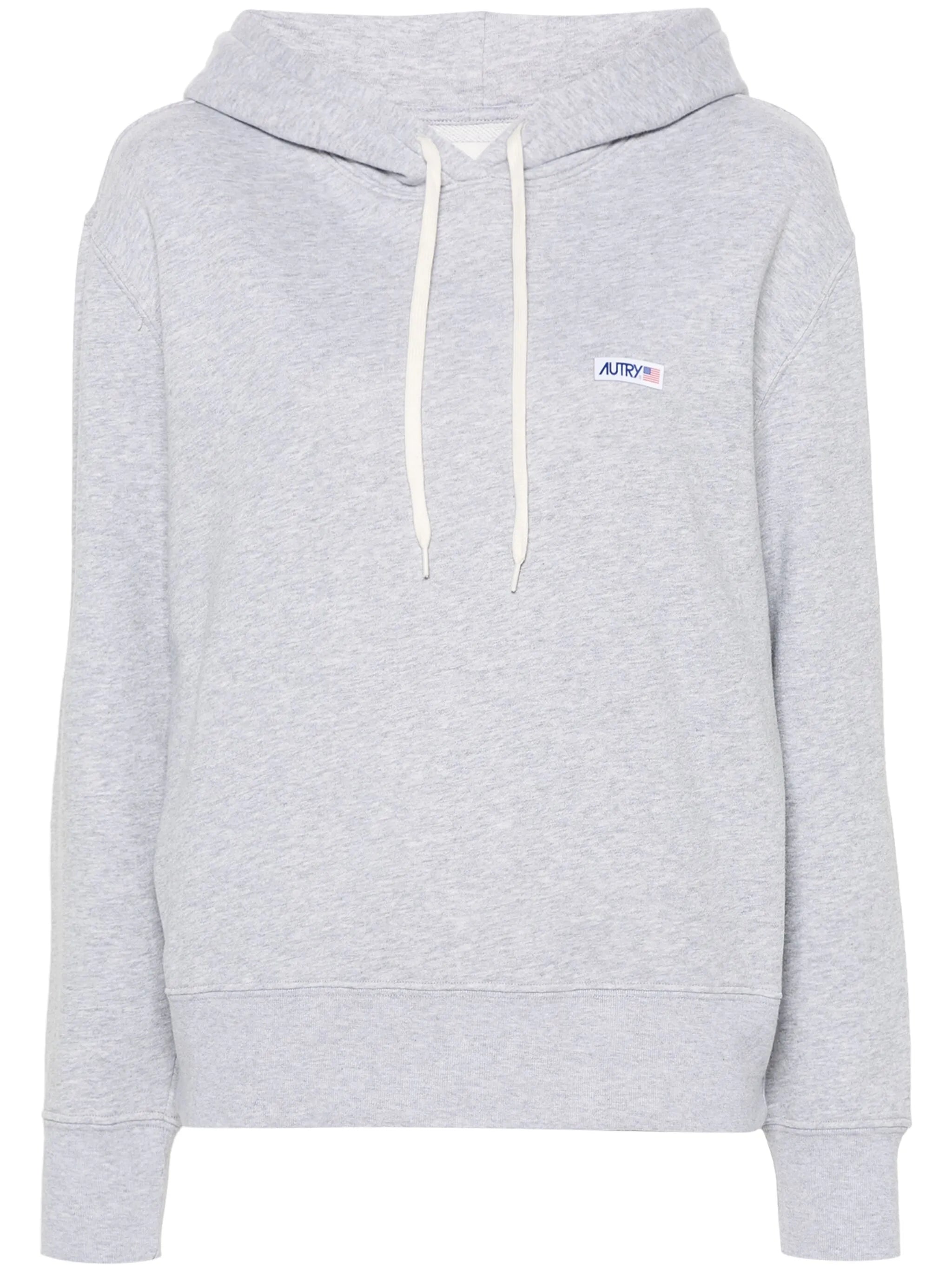 Hoodie with logo application