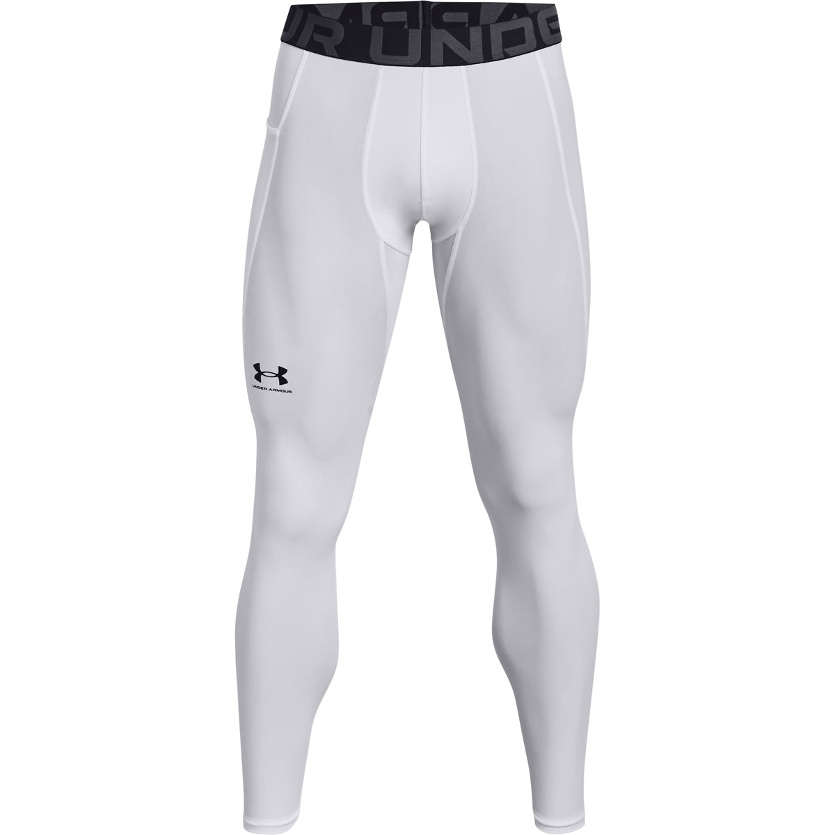 UA HG Armour Leggings-WHT