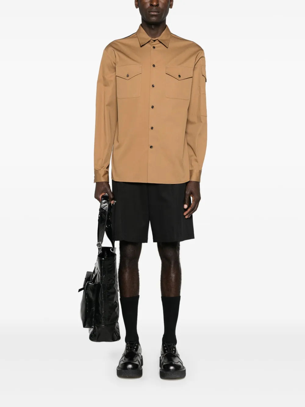 Košile s logovými pruhy