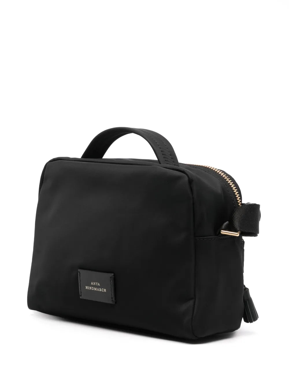 Shoulder bag with eye patch
