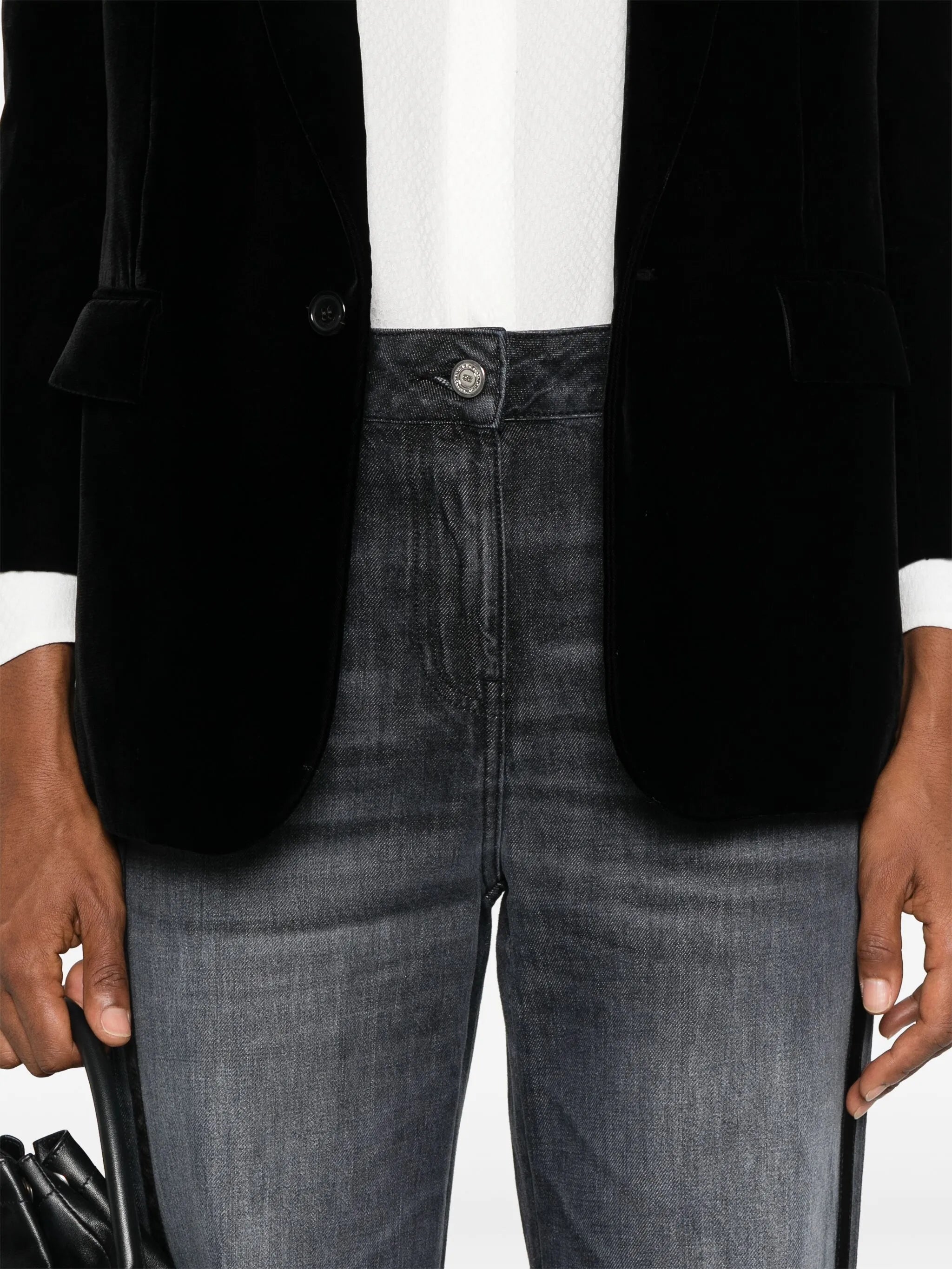 Džínsy s voľným strihom