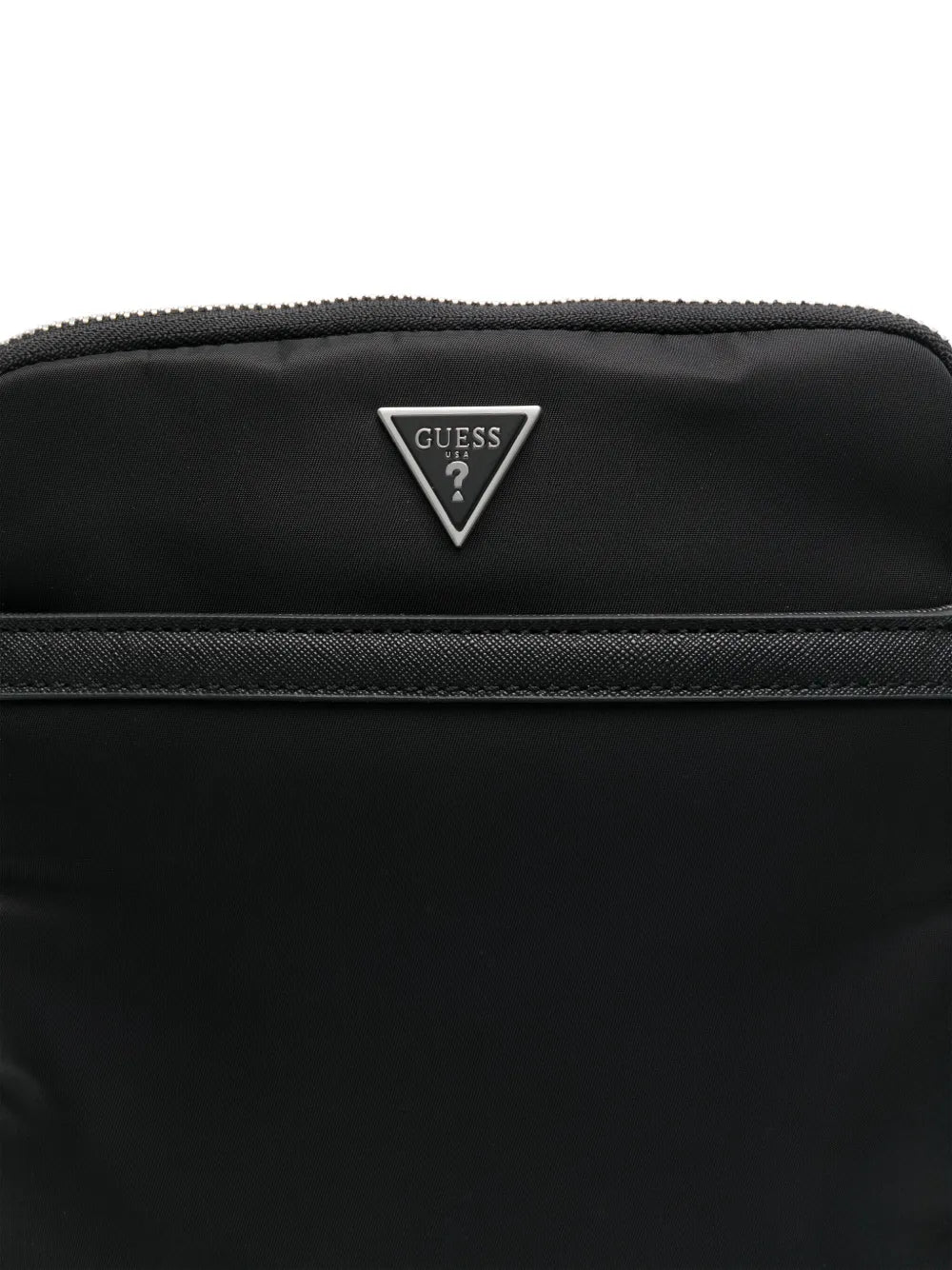 Courier bag with logo badge