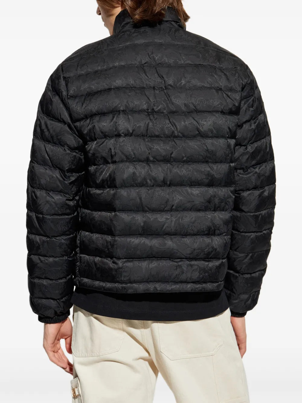 Péřová bunda z barokního žakáru