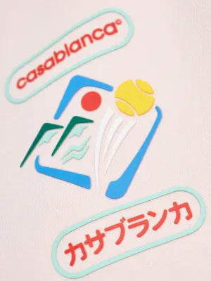 CASABLANCA MONTAGNE SPORTIF PRINTED SWEATSHIRT