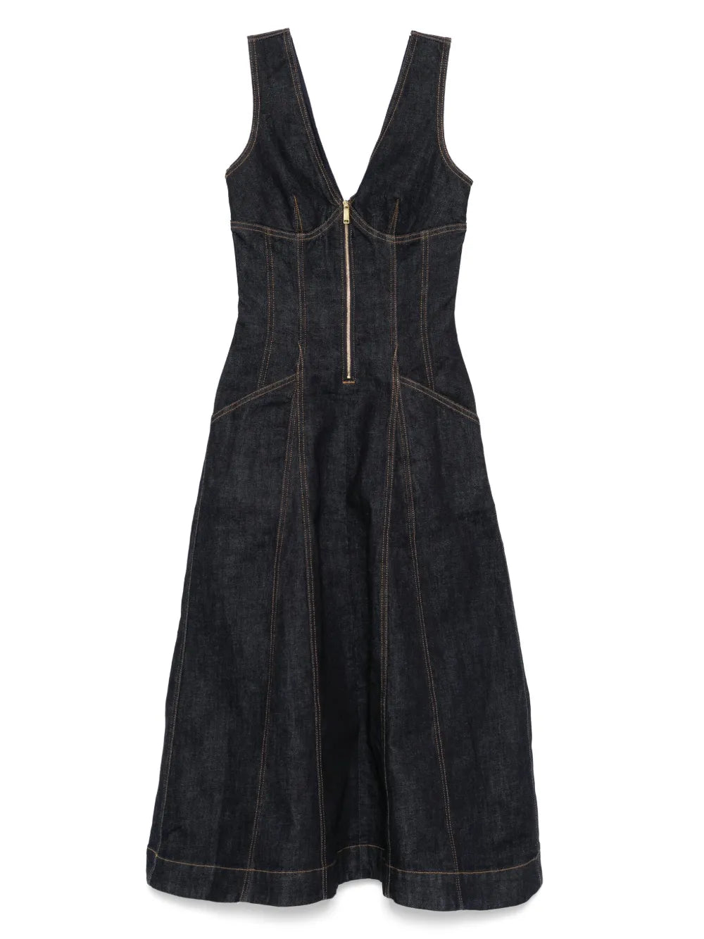 Dress made of denim