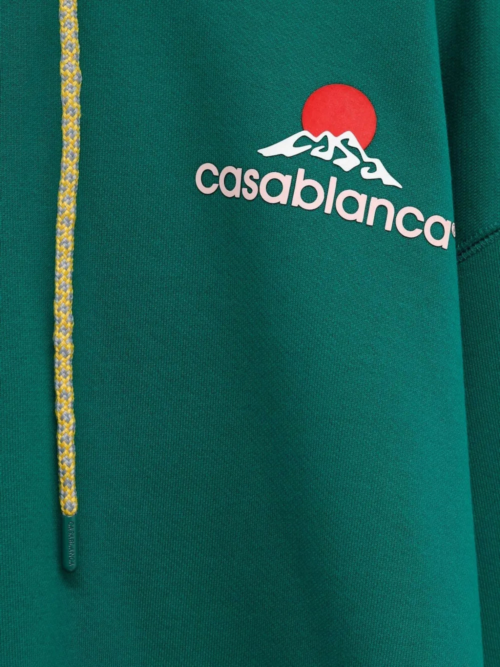 CASABLANCA MONTAGNE PRINTED HOODIE