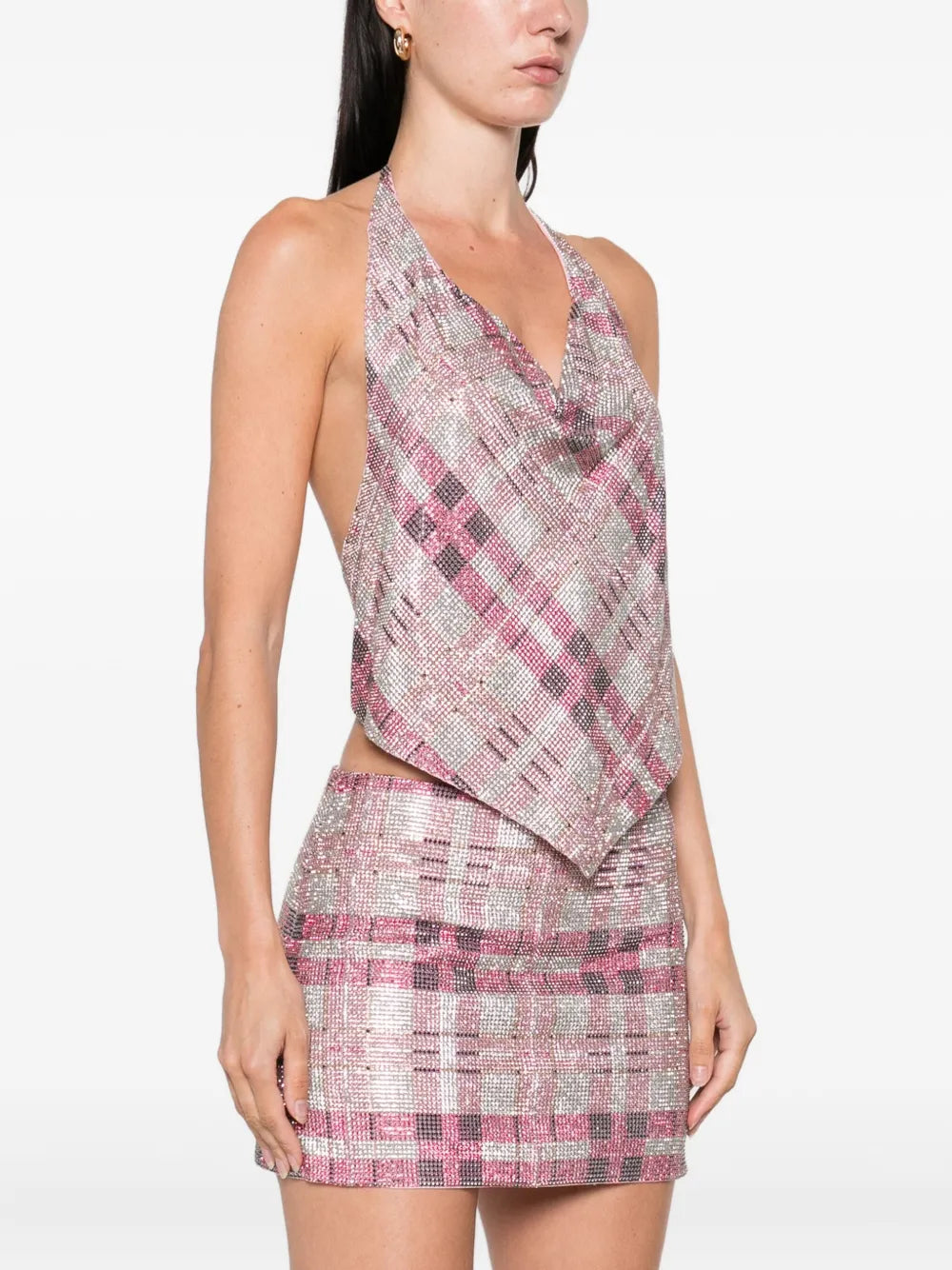 Top na krk s krystaly