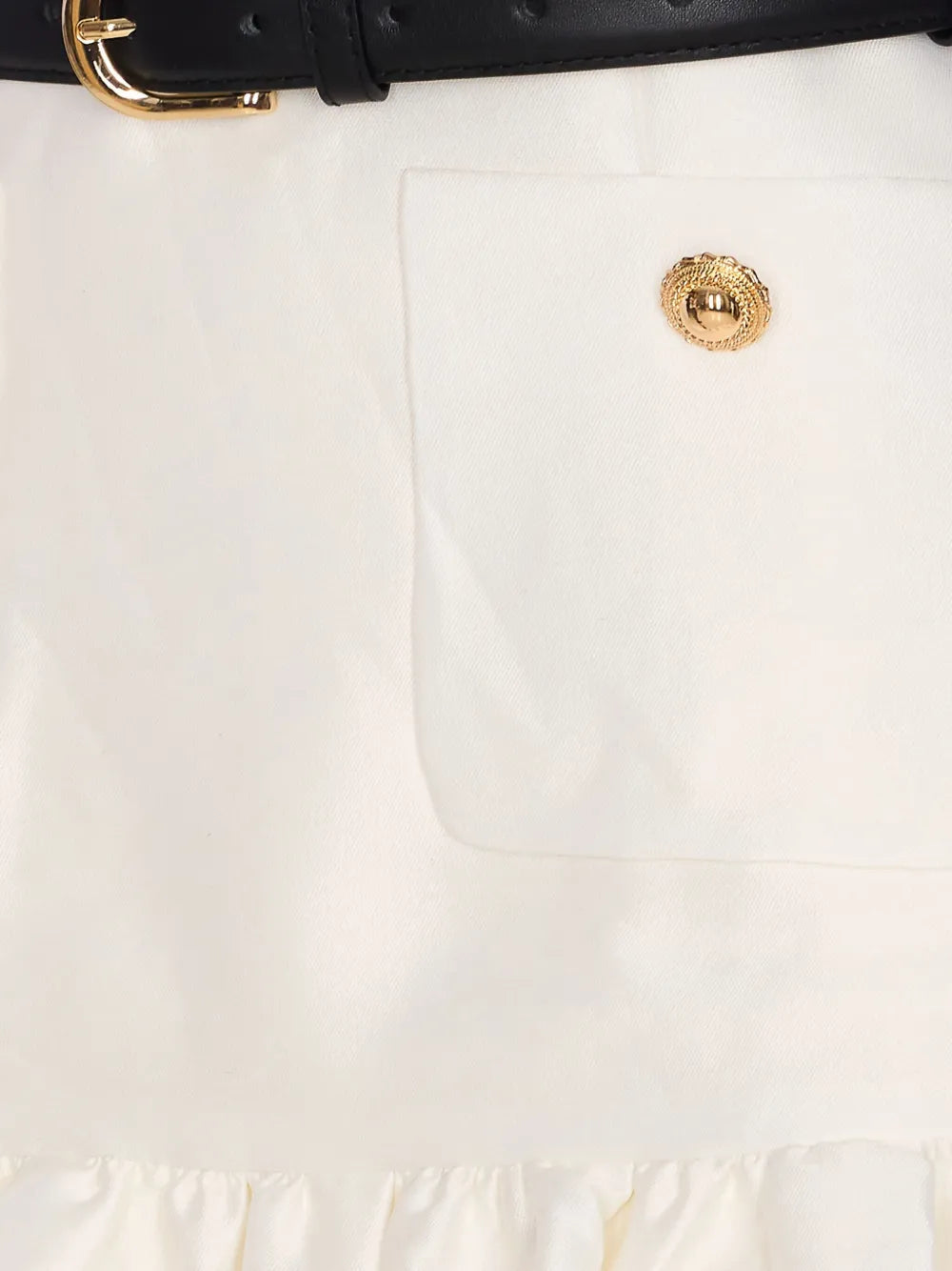 Minišaty s volánkovým lemem