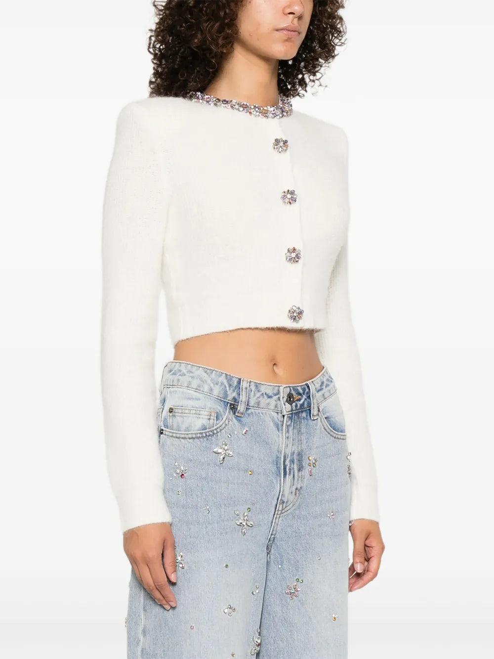 Kardigán so ozdobnými gombíkmi