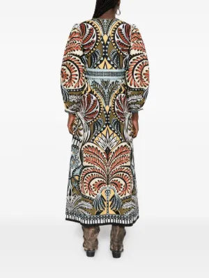 Dress with V-neckline