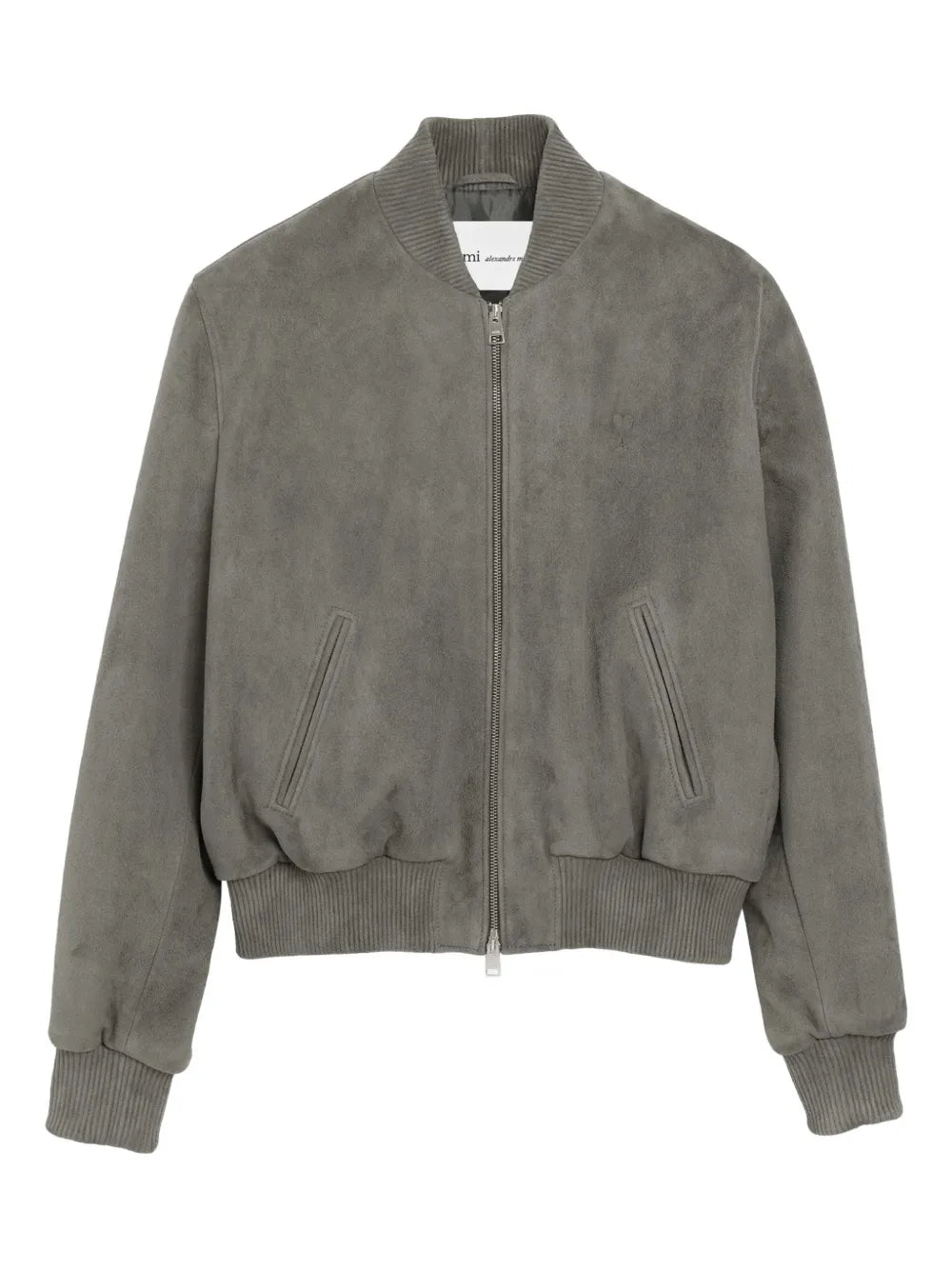Zipped Jacket with Embossed Ami de Coeur