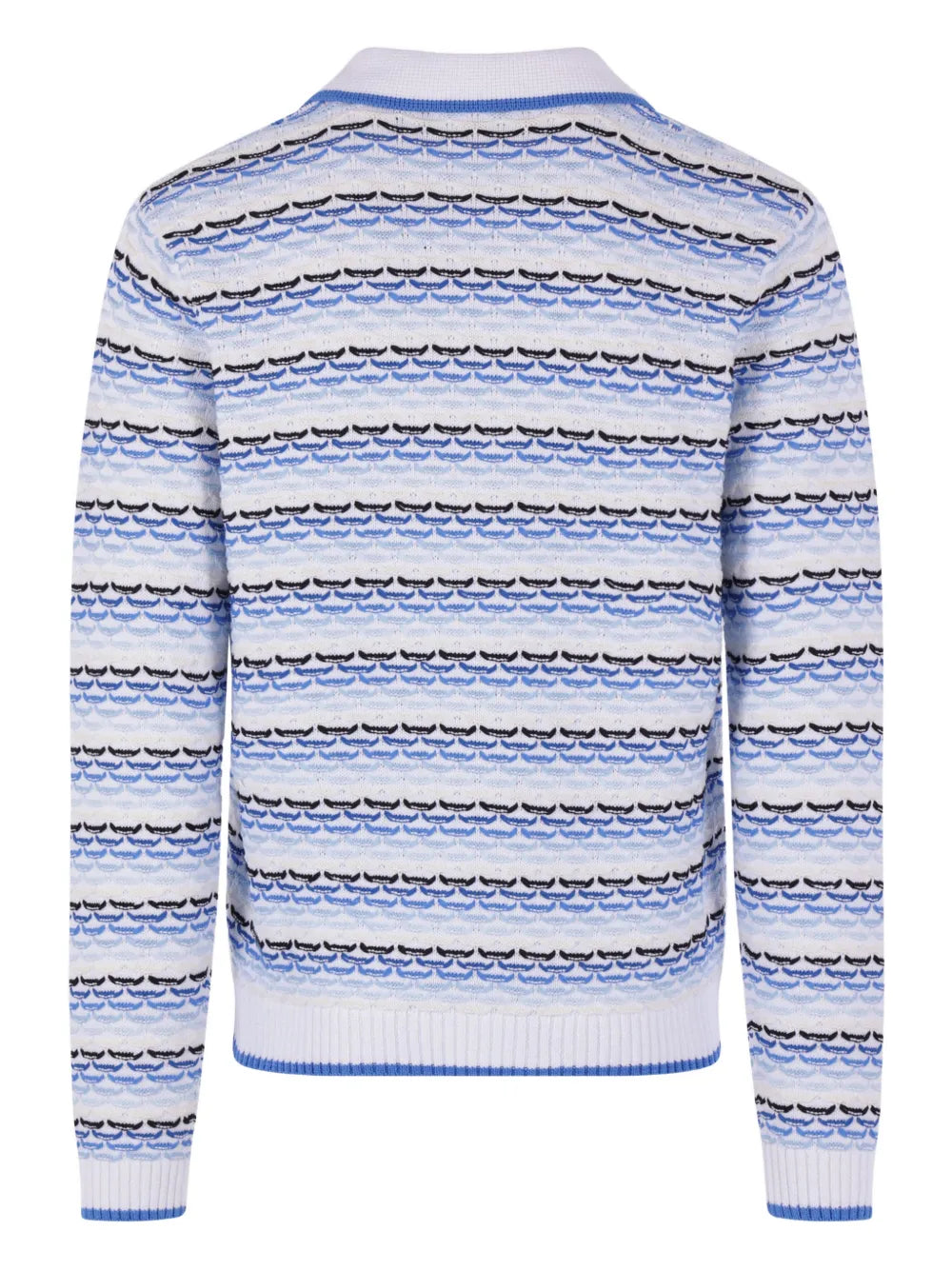 Polo shirt with logo applique