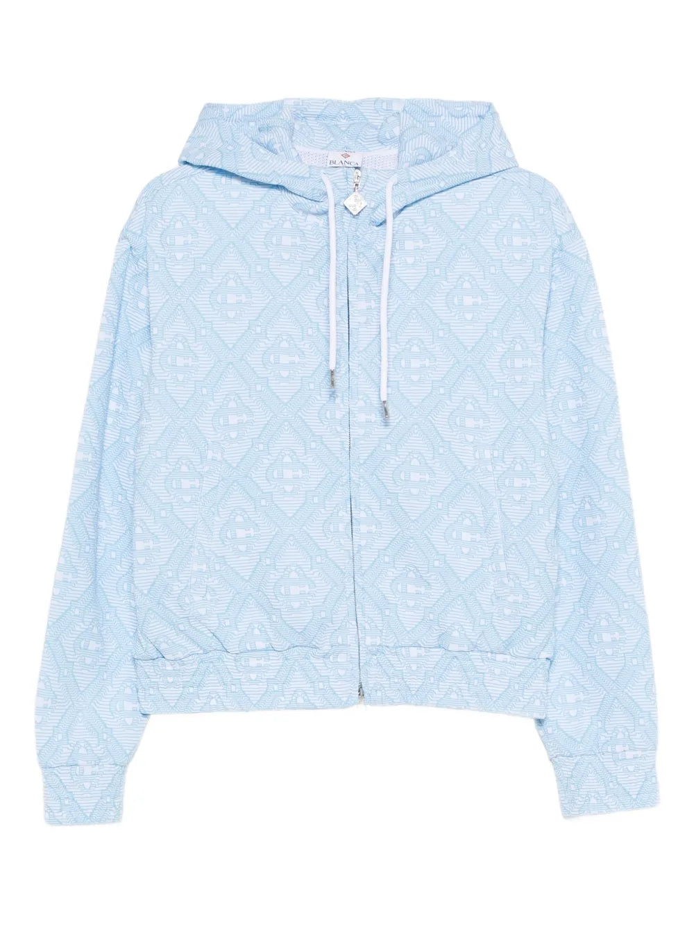 Patterned Hoodie