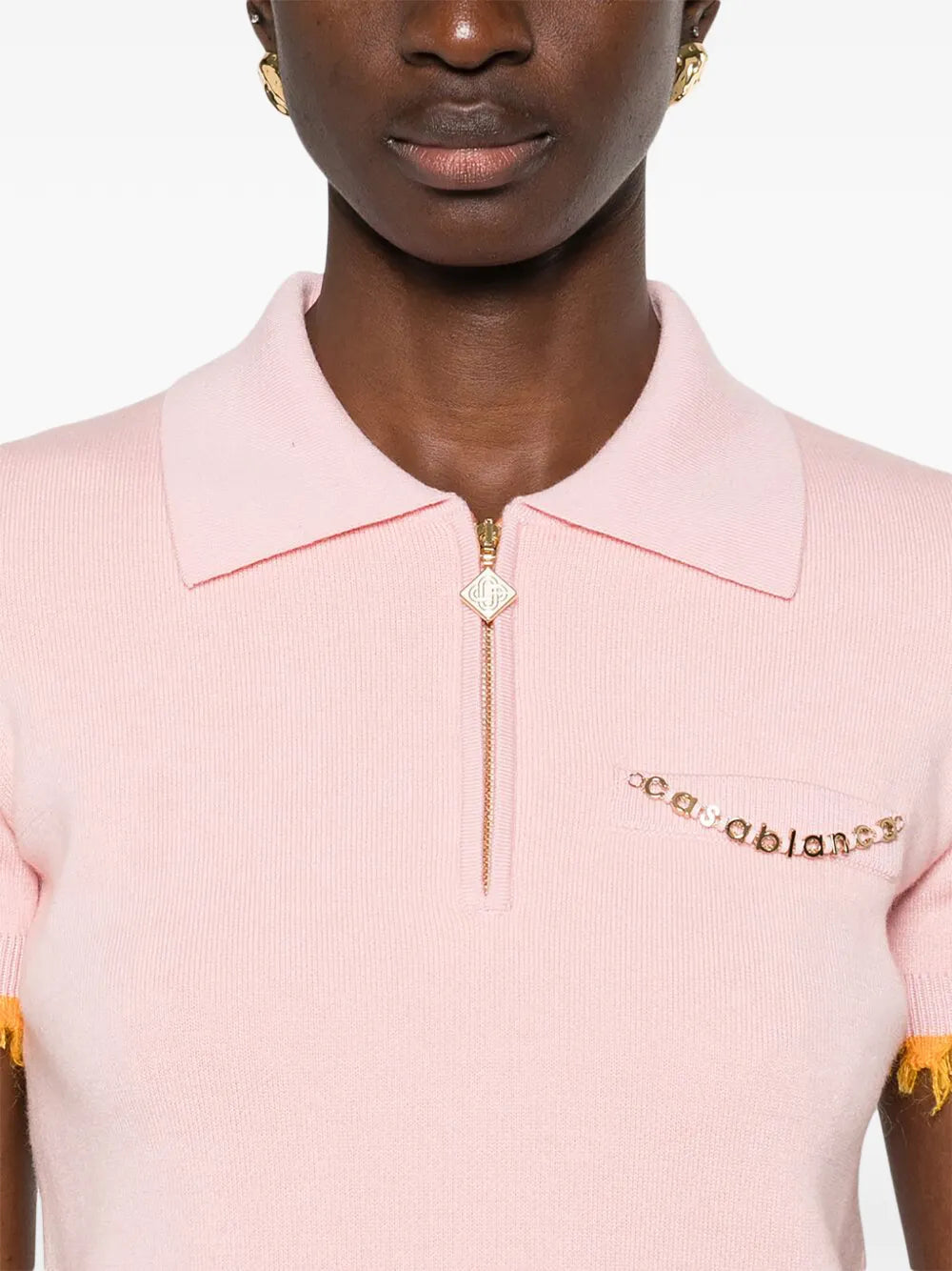 Polo shirt with logo detail