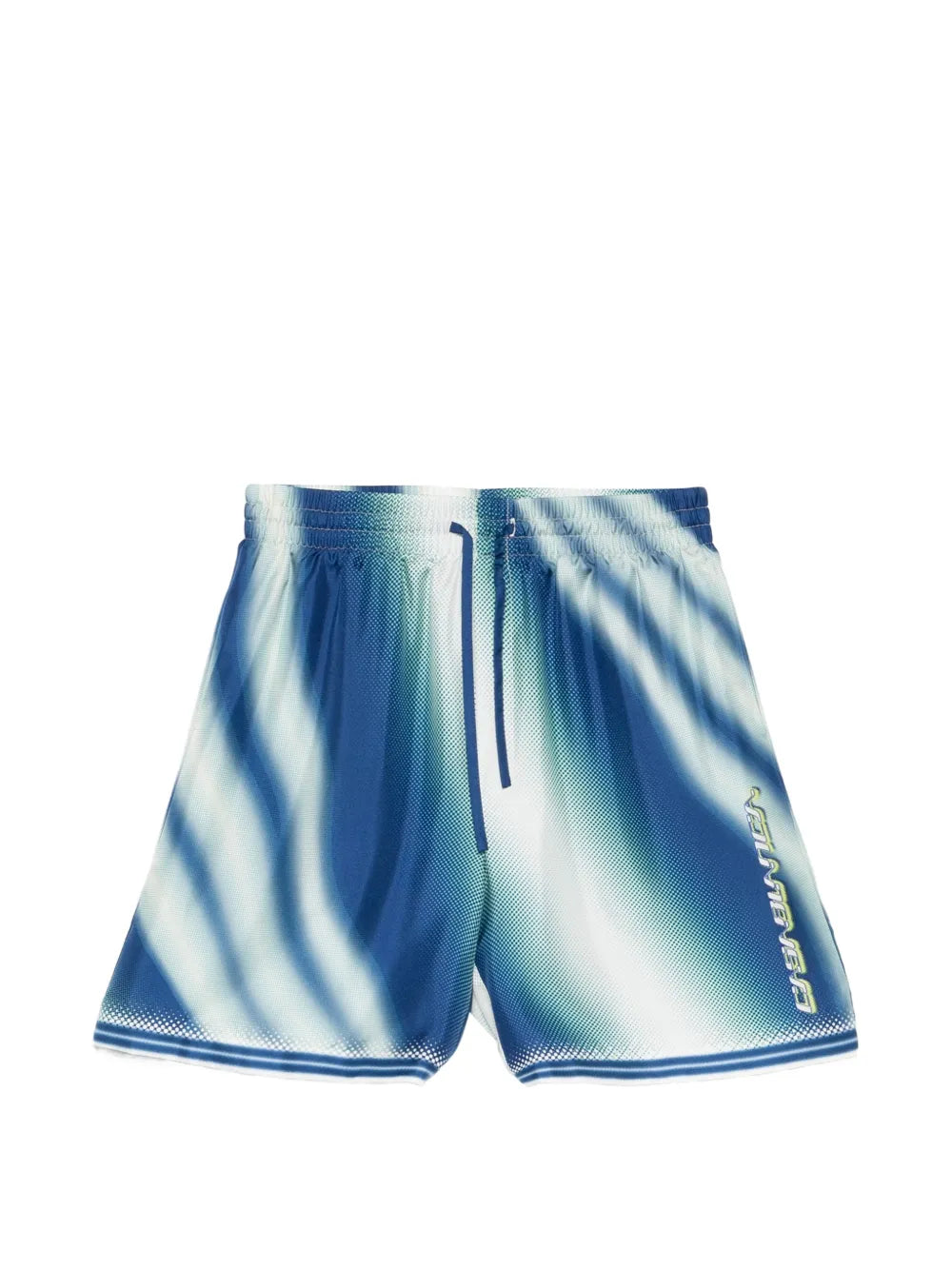 Printed pants with drawstring