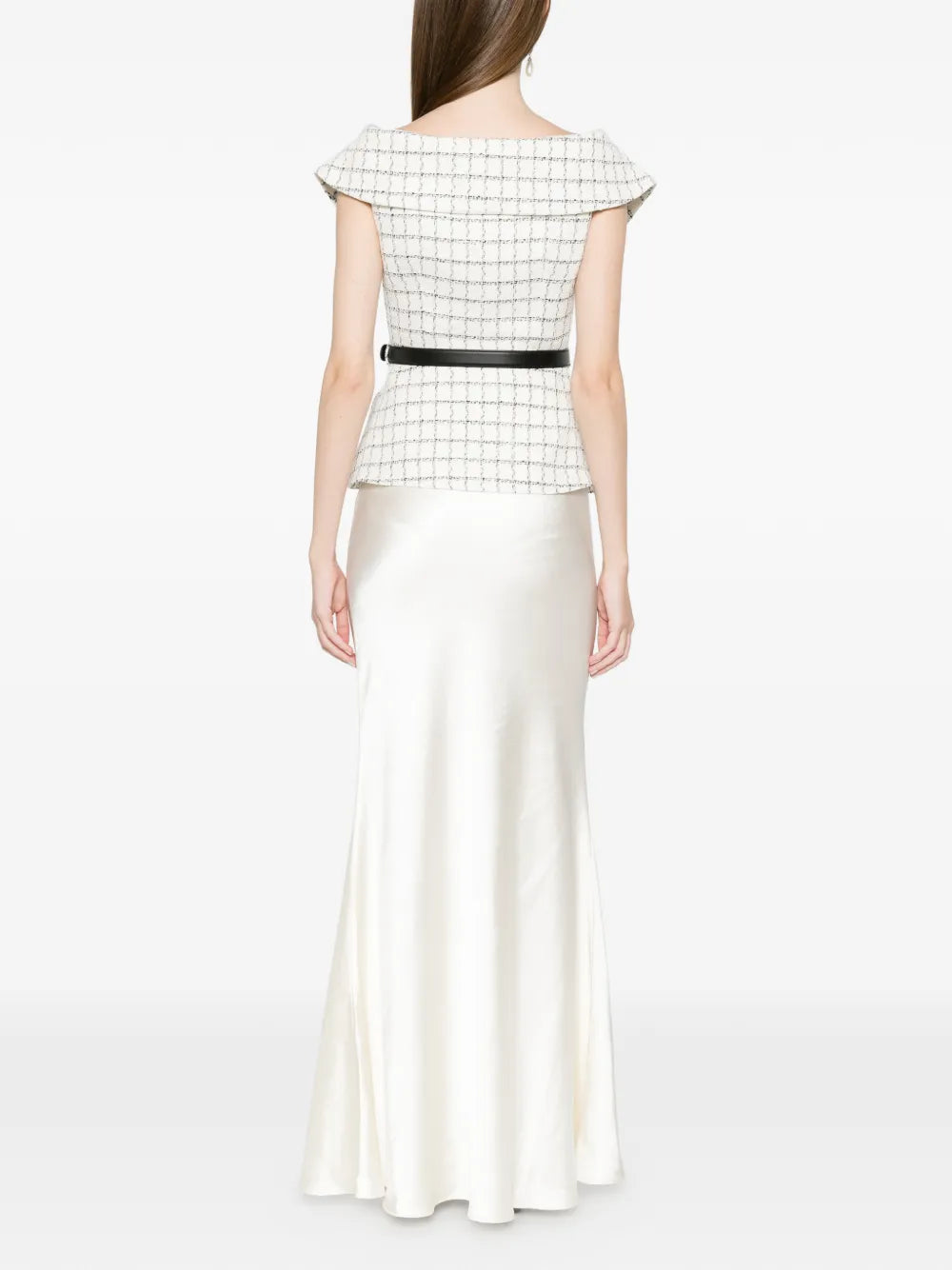 Maxi dress with buttons