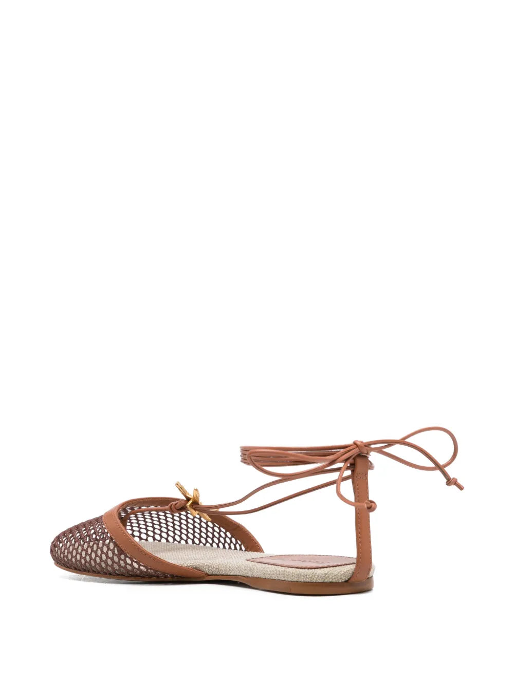 Starfish sandals with lacing