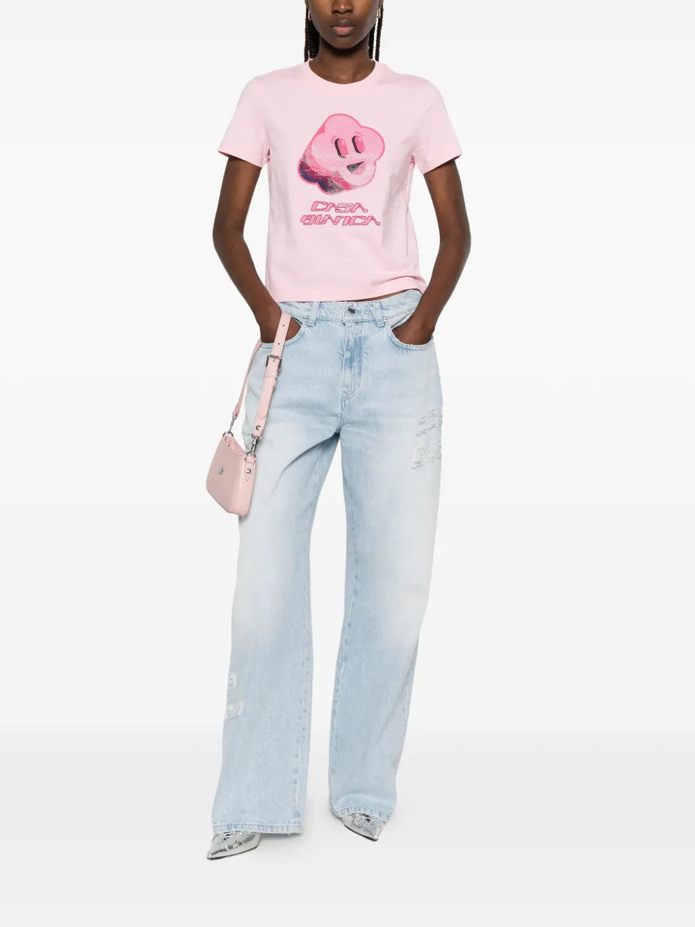 Jeans in distressed look