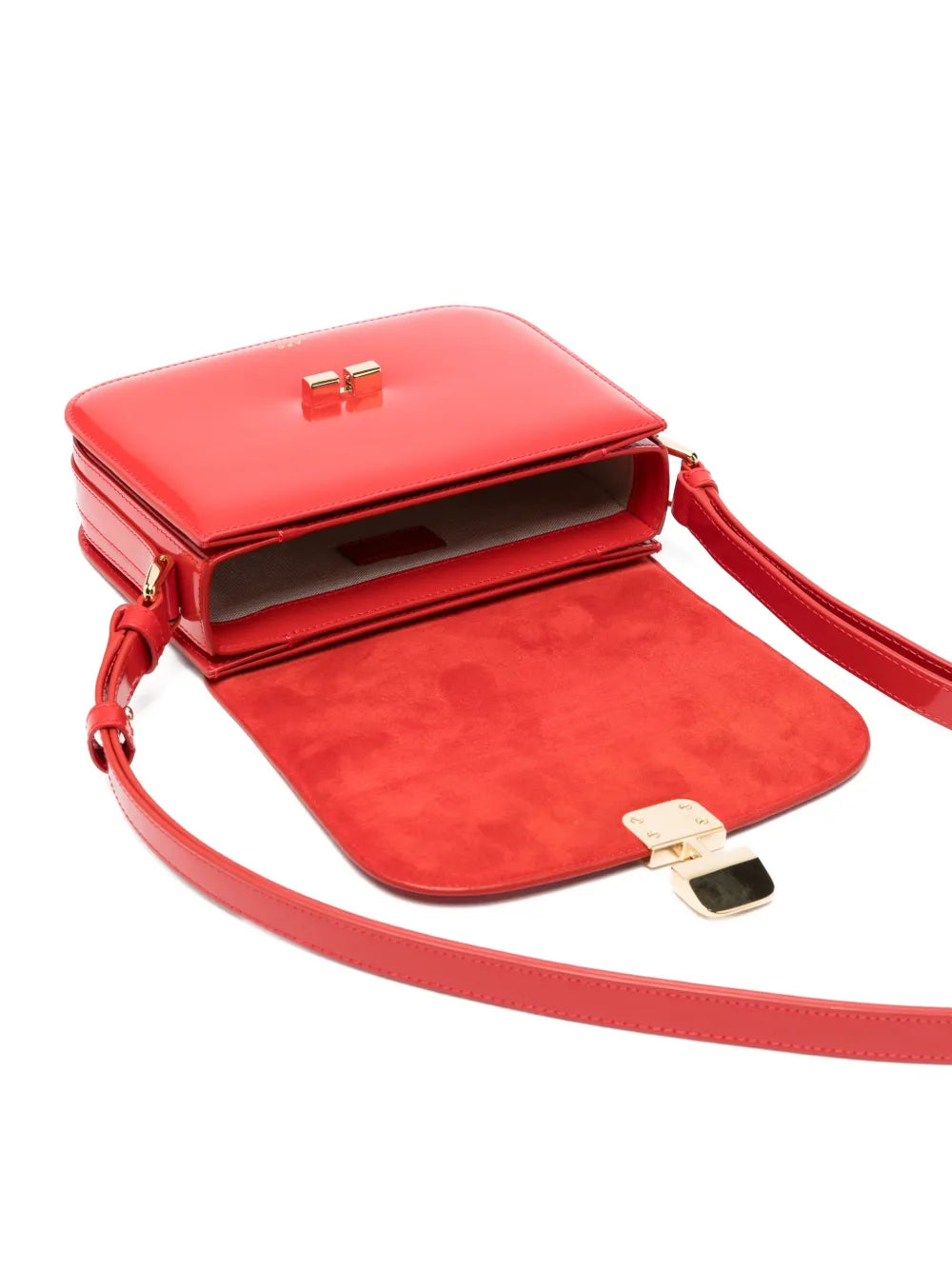 GRACE malá kožená crossbody taška