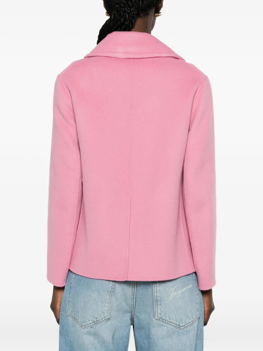 Jacke mit Knopfverschluss und gekerbtem Revers