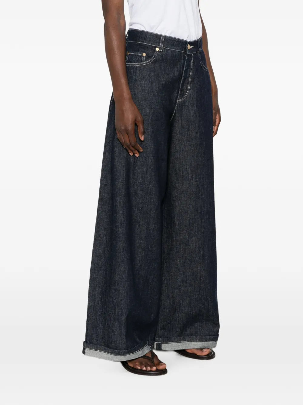 Wide-leg Jeans