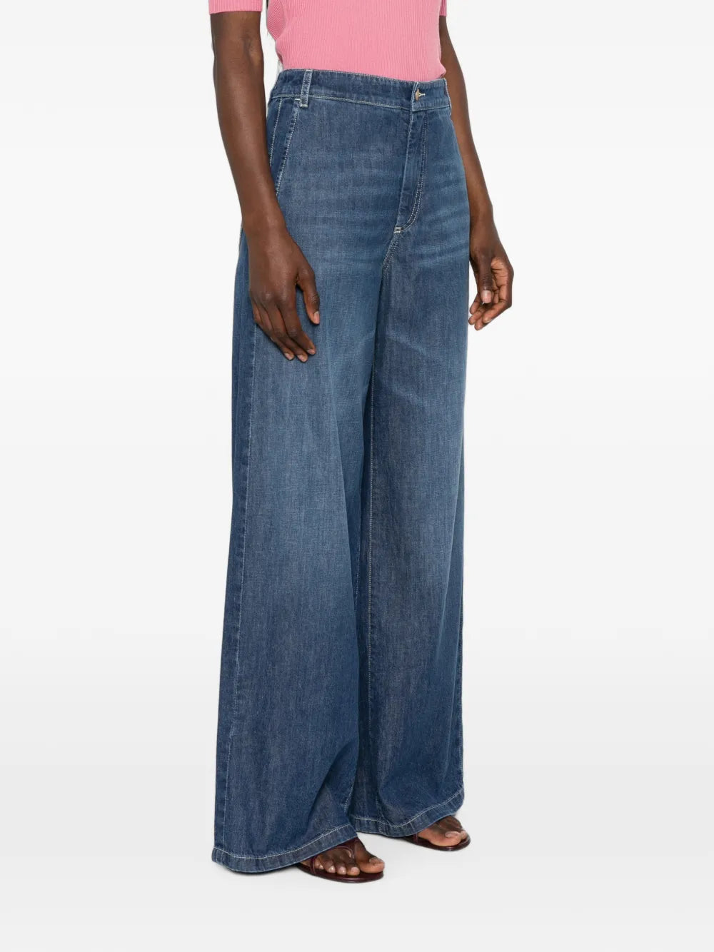 Wide-leg Jeans