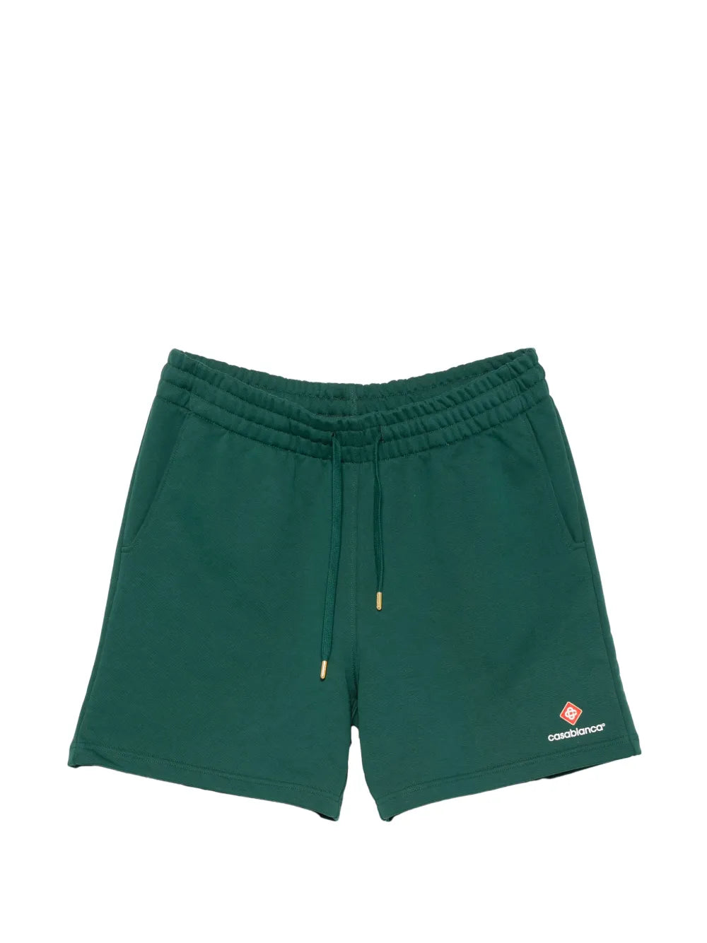 Shorts mit Kordelzug und Logo-Aufdruck